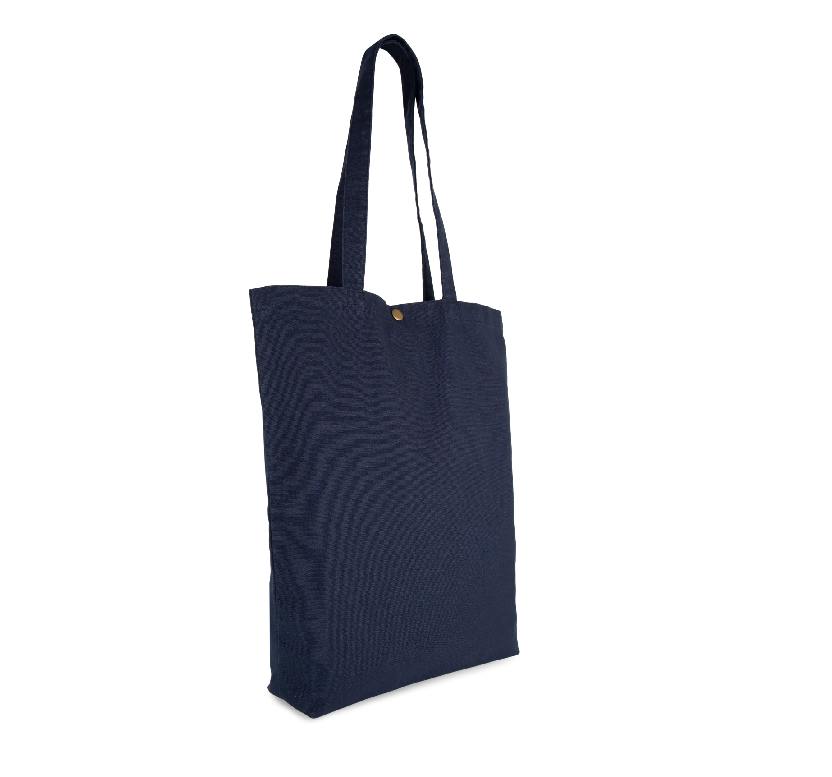 Bolsa shopper de algodón efecto lavado