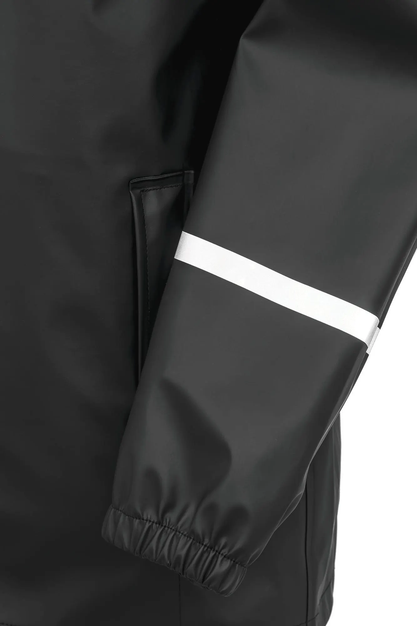 Chaqueta impermeable Prism PU con bandas reflectantes<br/>
