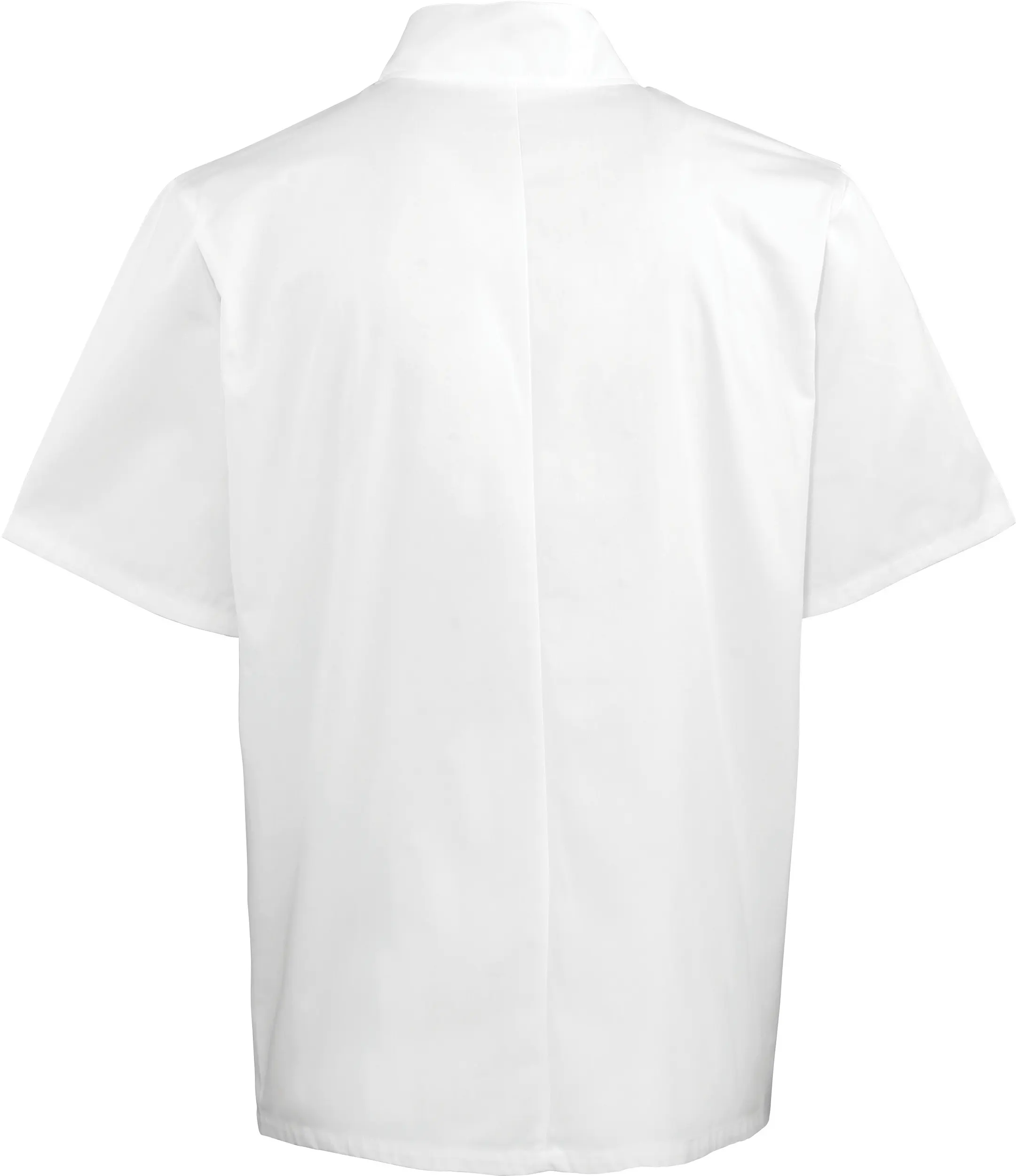 Chaqueta de cocina botones a presión manga corta