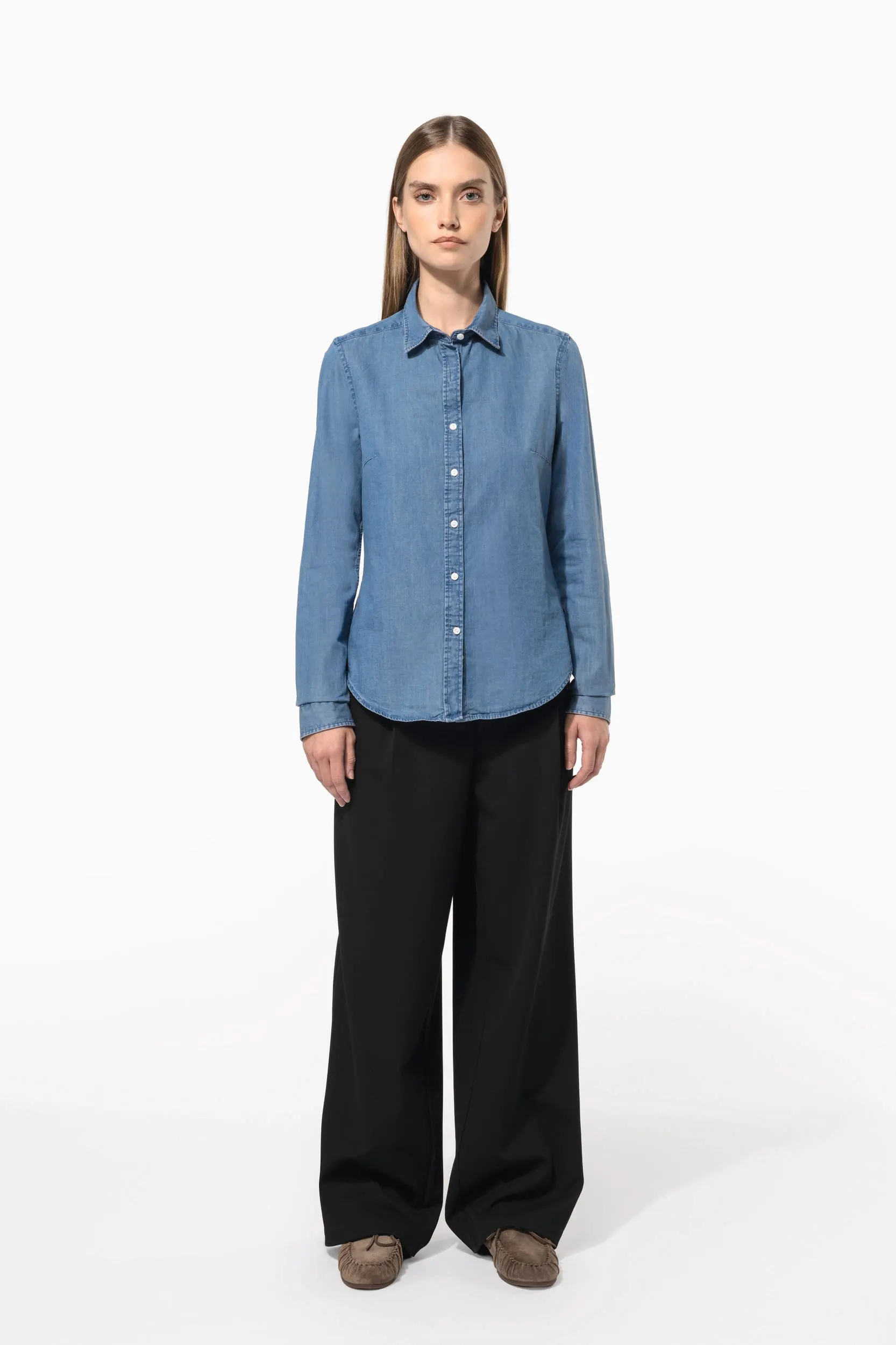 Camisa Denim mujer
