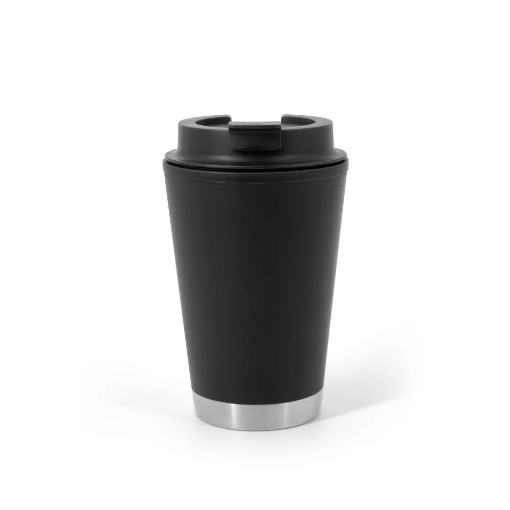 FIGLIOLI. Vaso de viaje de PP de doble pared a prueba de fugas