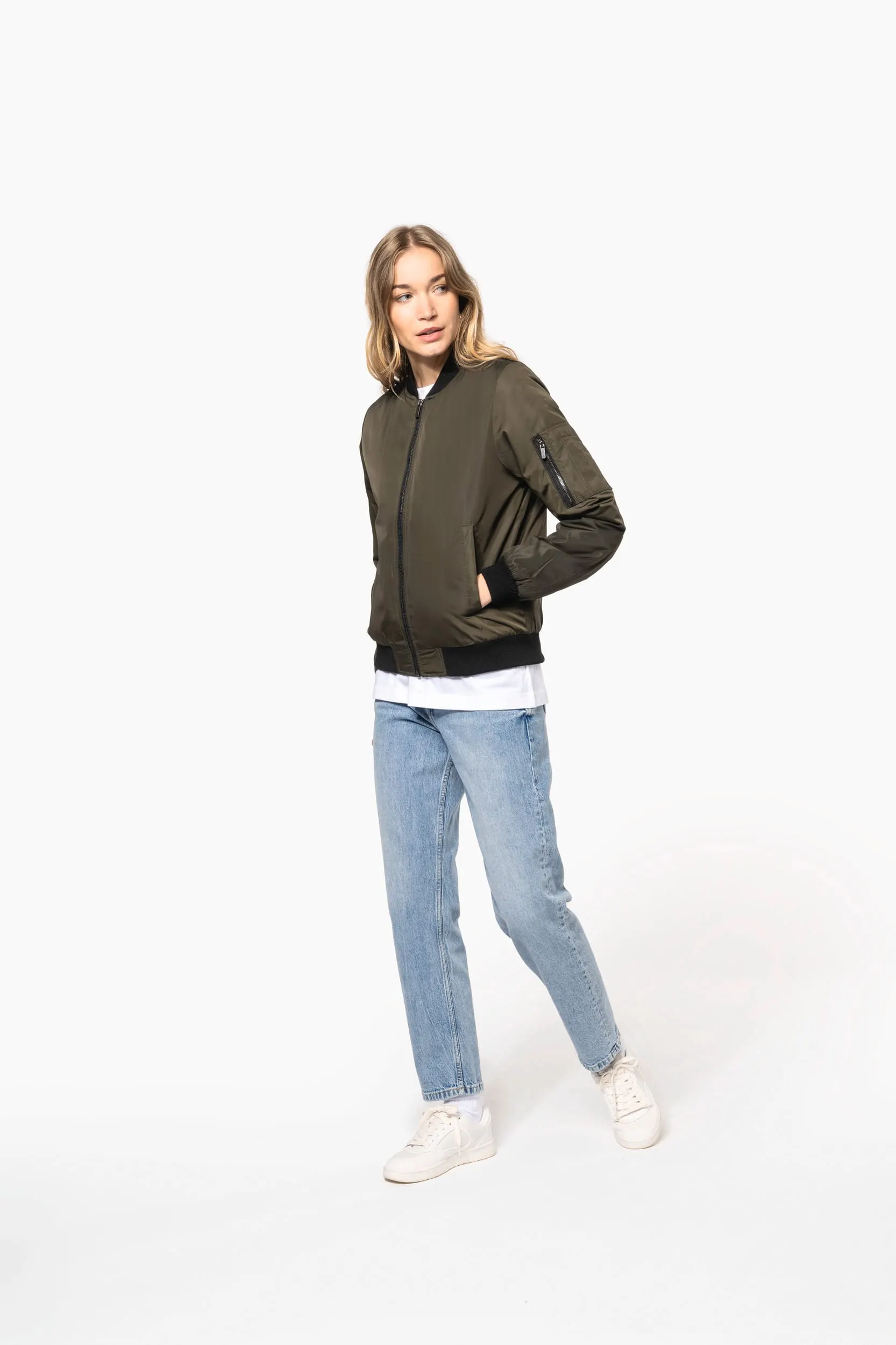 Cazadora bomber mujer