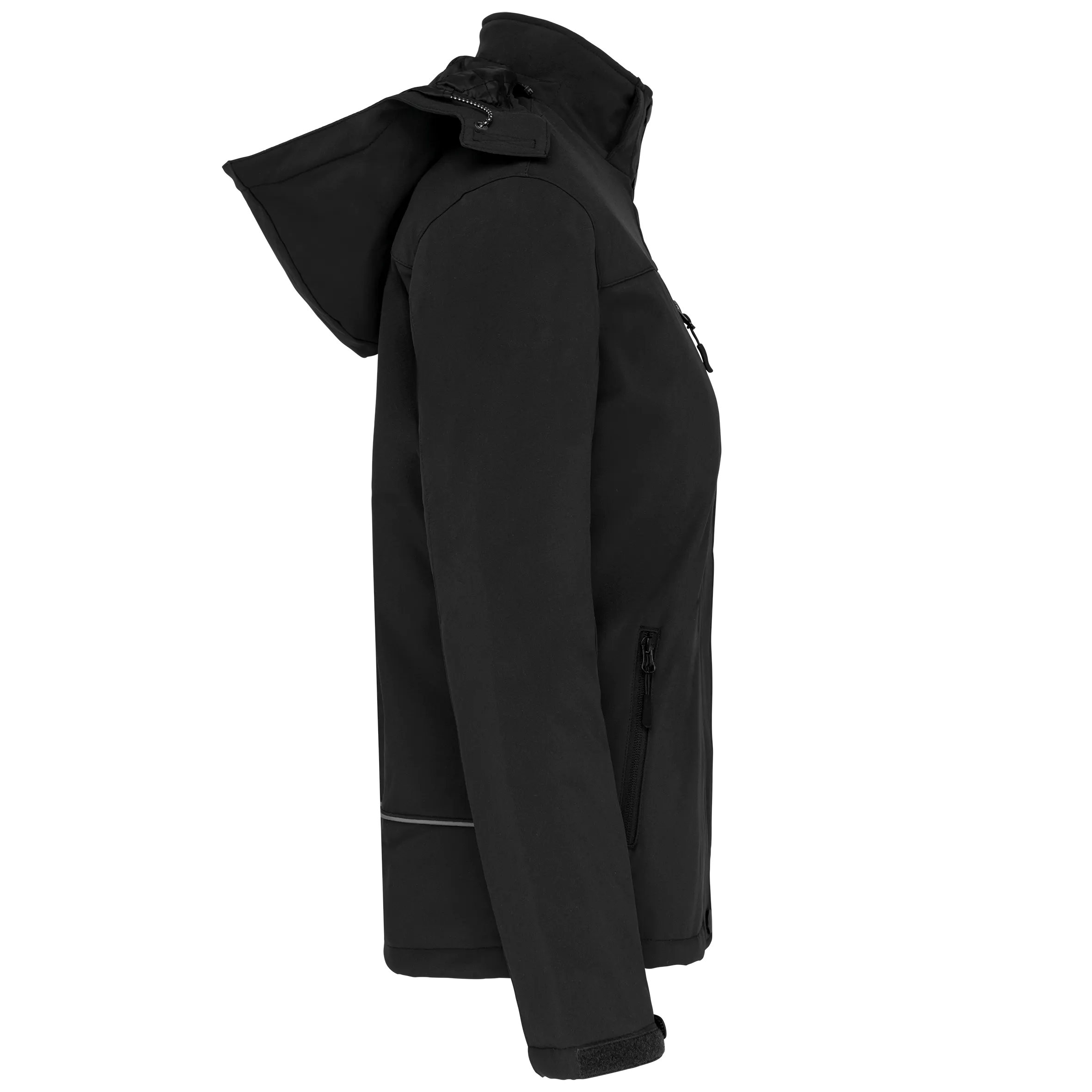 Parka softshell acolchada con capucha mujer