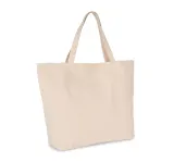 Bolsa shopper extragrande de algodón
