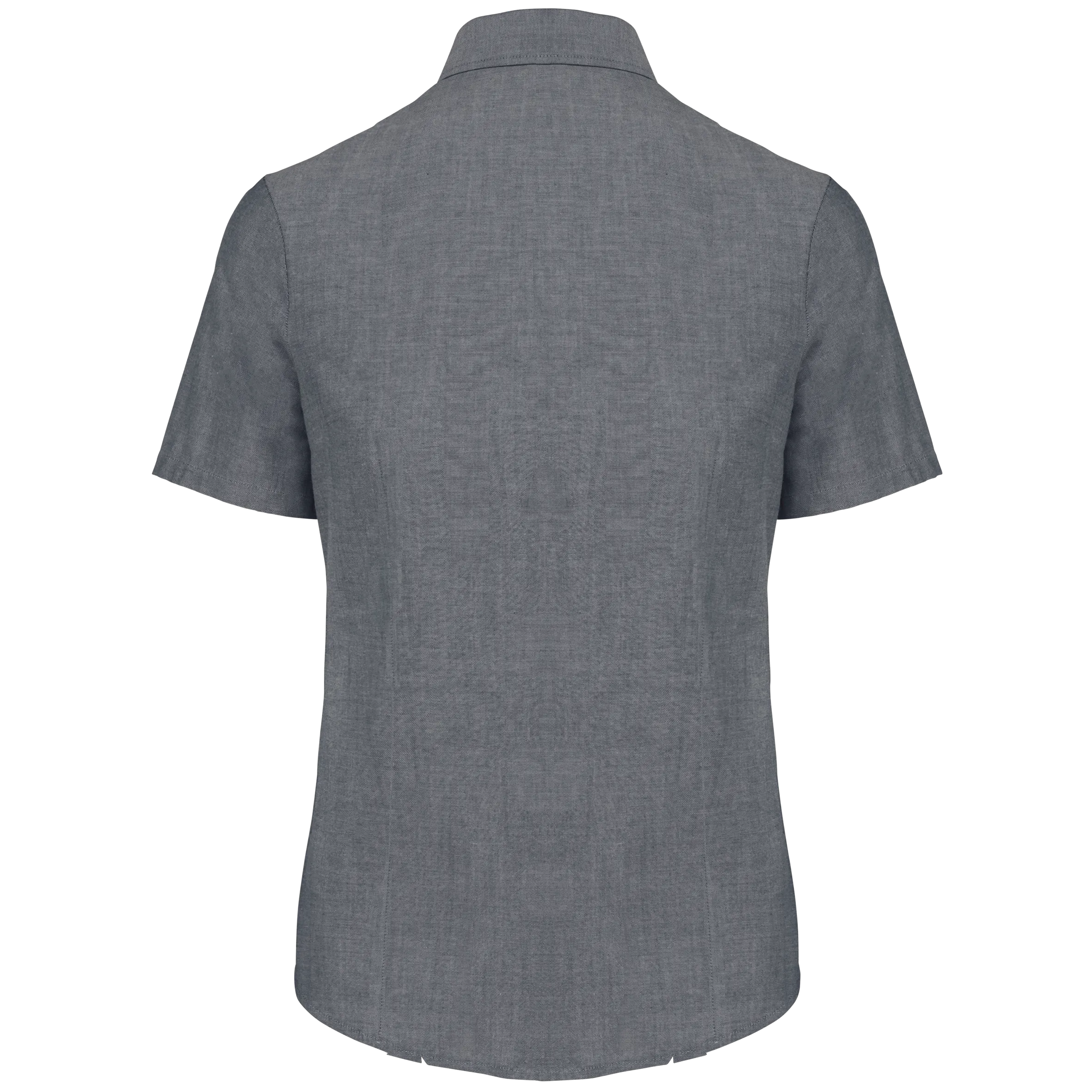 Camisa oxford manga corta mujer