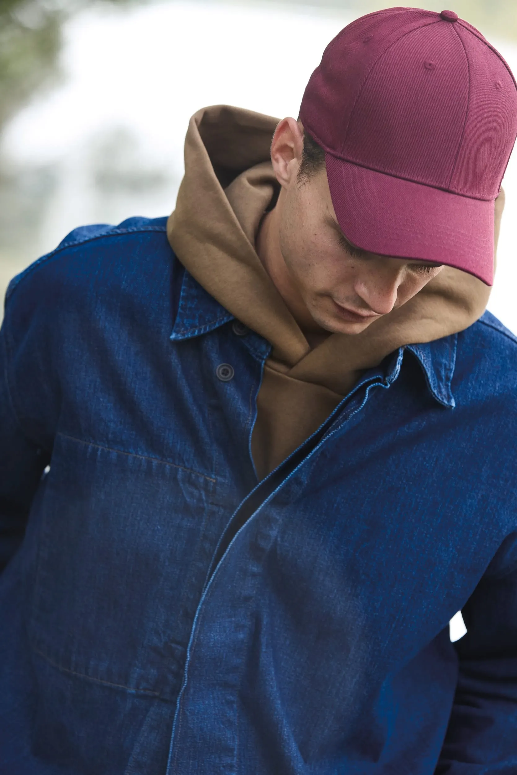 Gorra de 6 paneles de algodón orgánico - K-up Gold Label