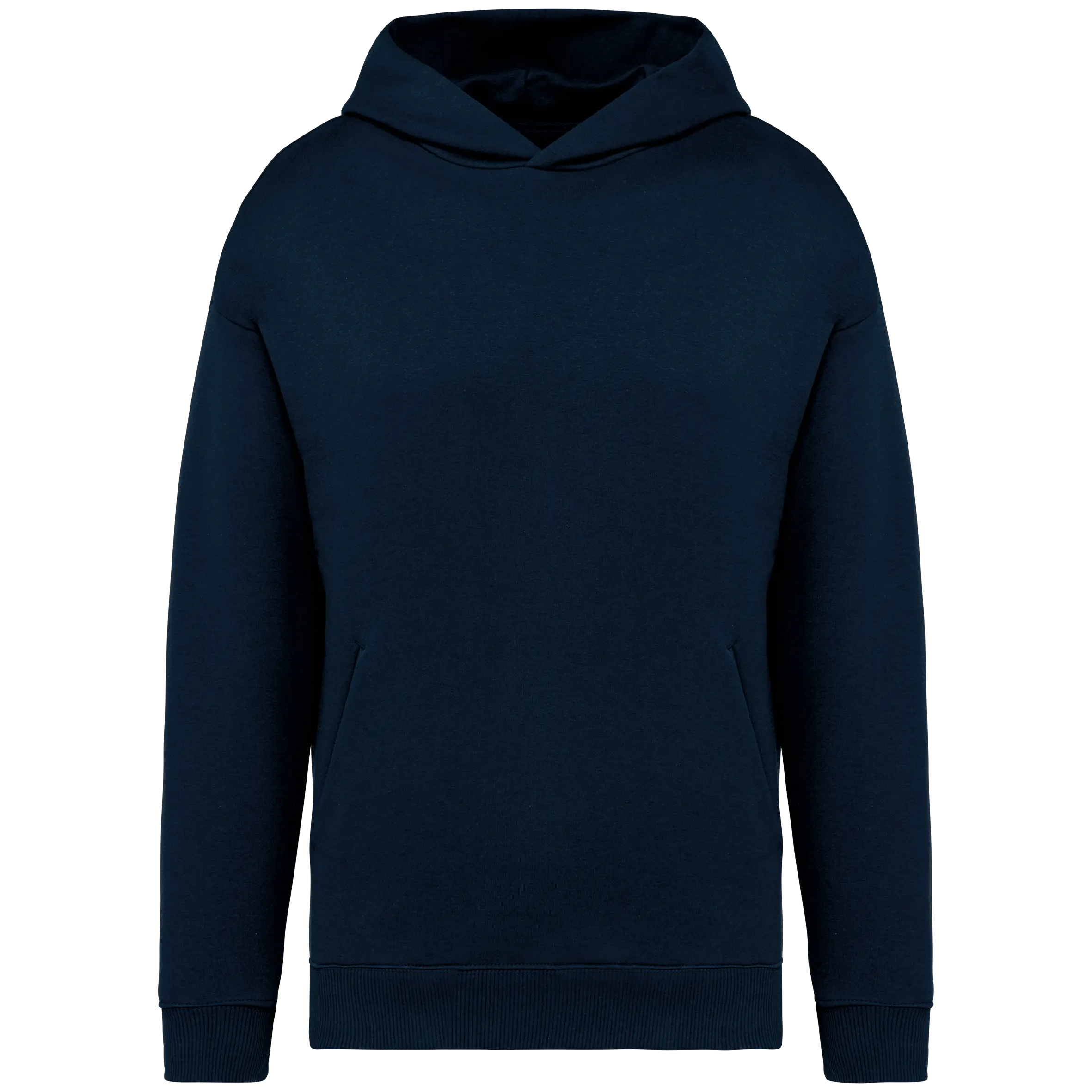 Sudadera ecorresponsable con capucha oversize unisex