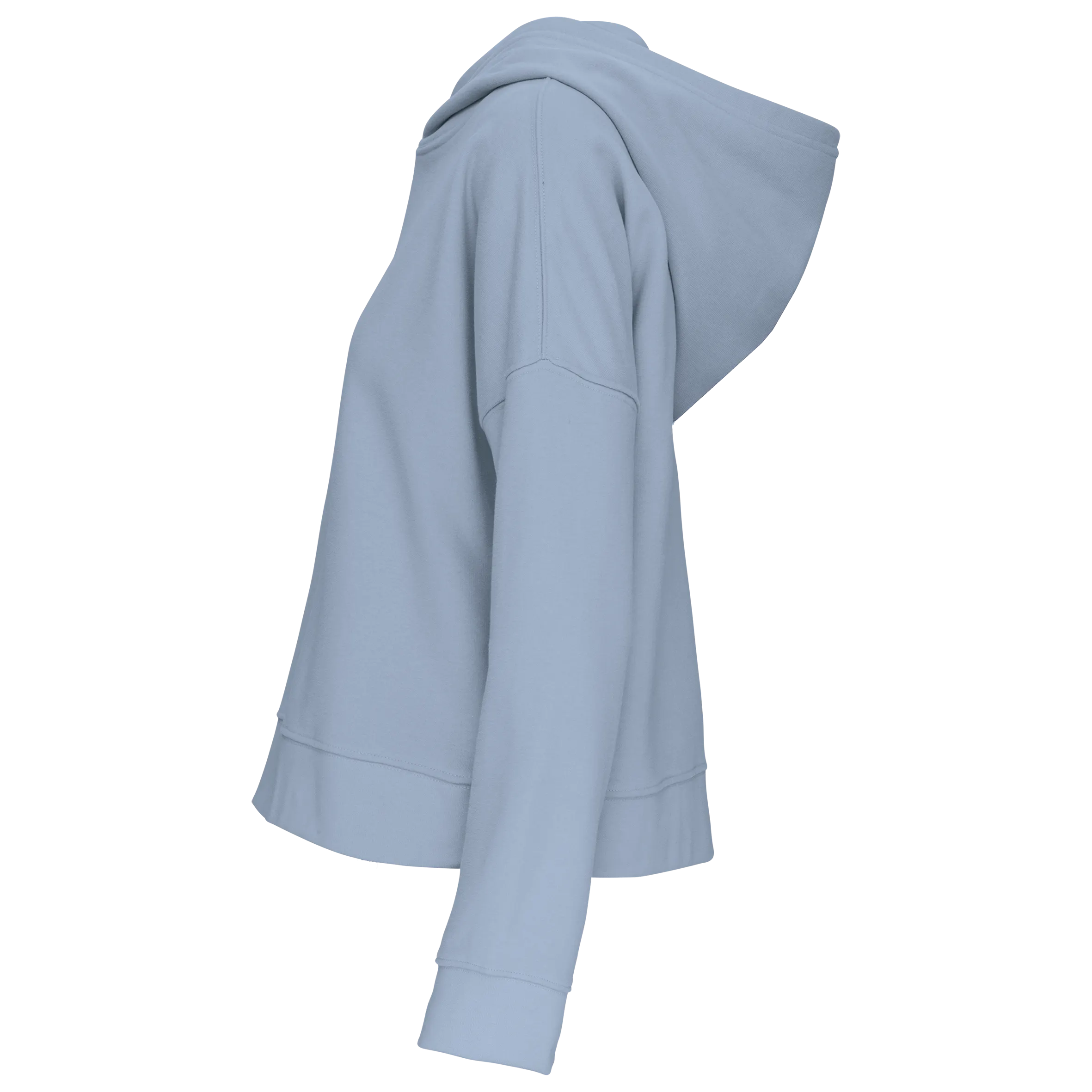 Sudadera Lounge algodón orgánico con capucha mujer