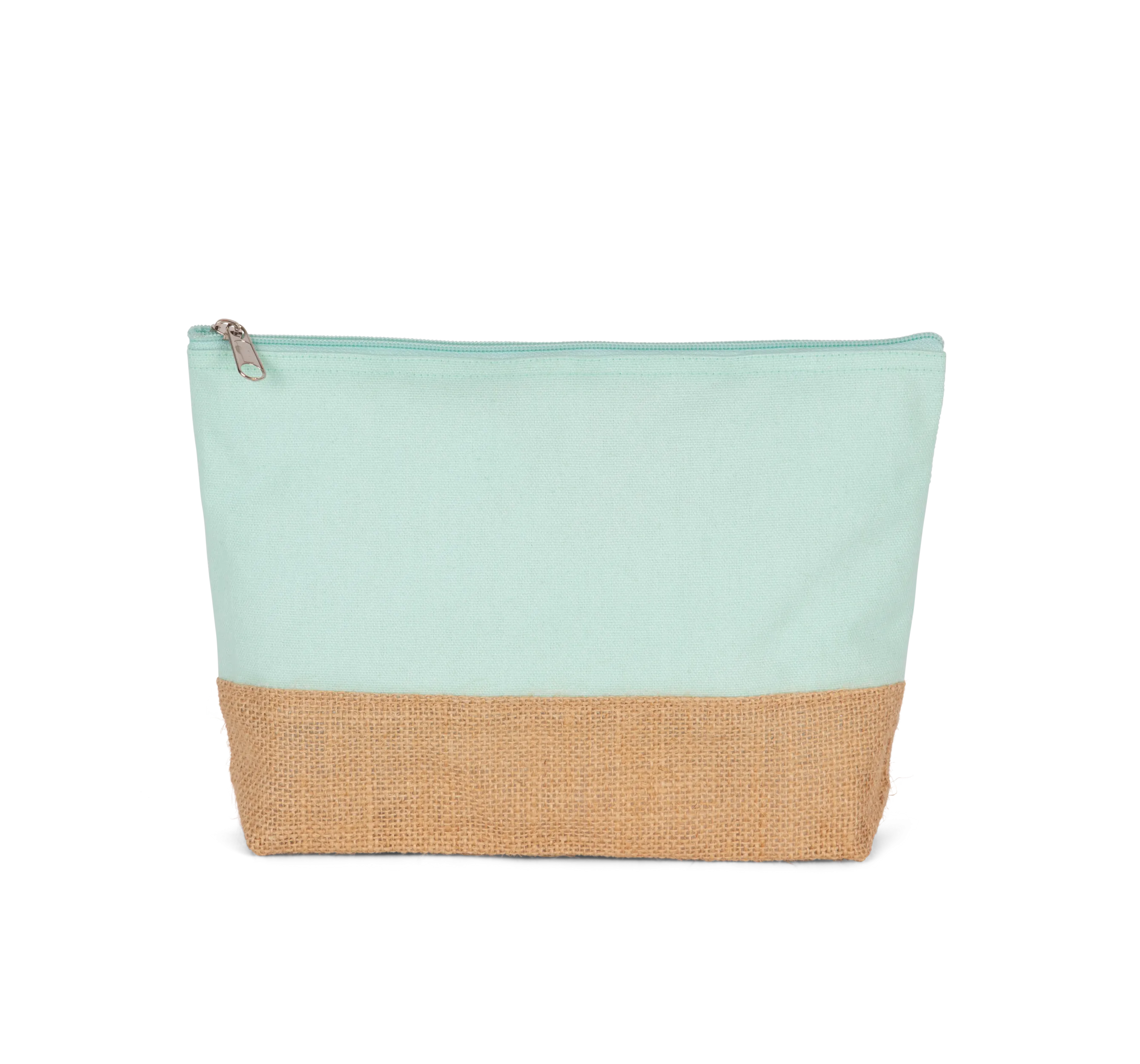 Estuche de algodón canvas y yute