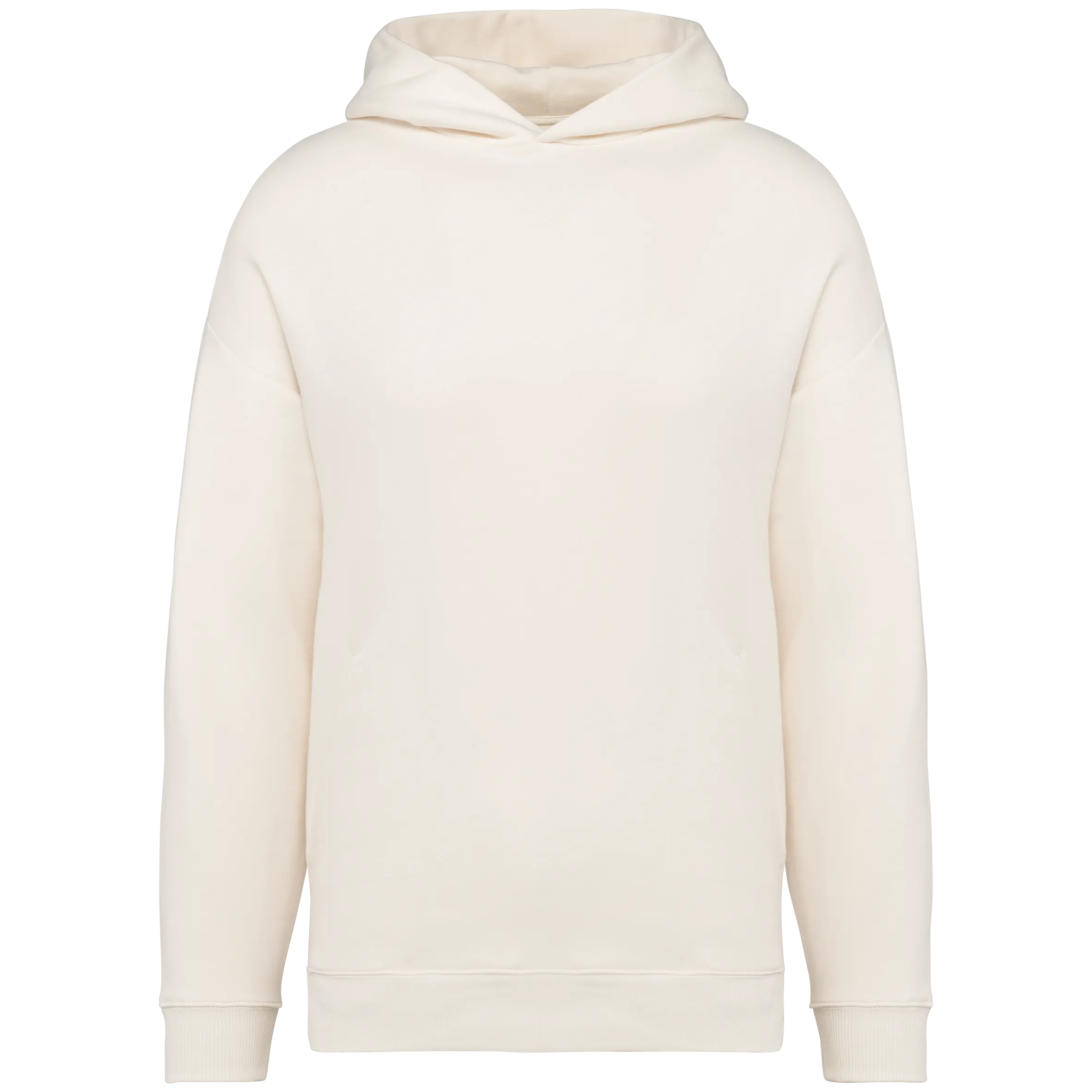 Sudadera ecorresponsable con capucha oversize unisex