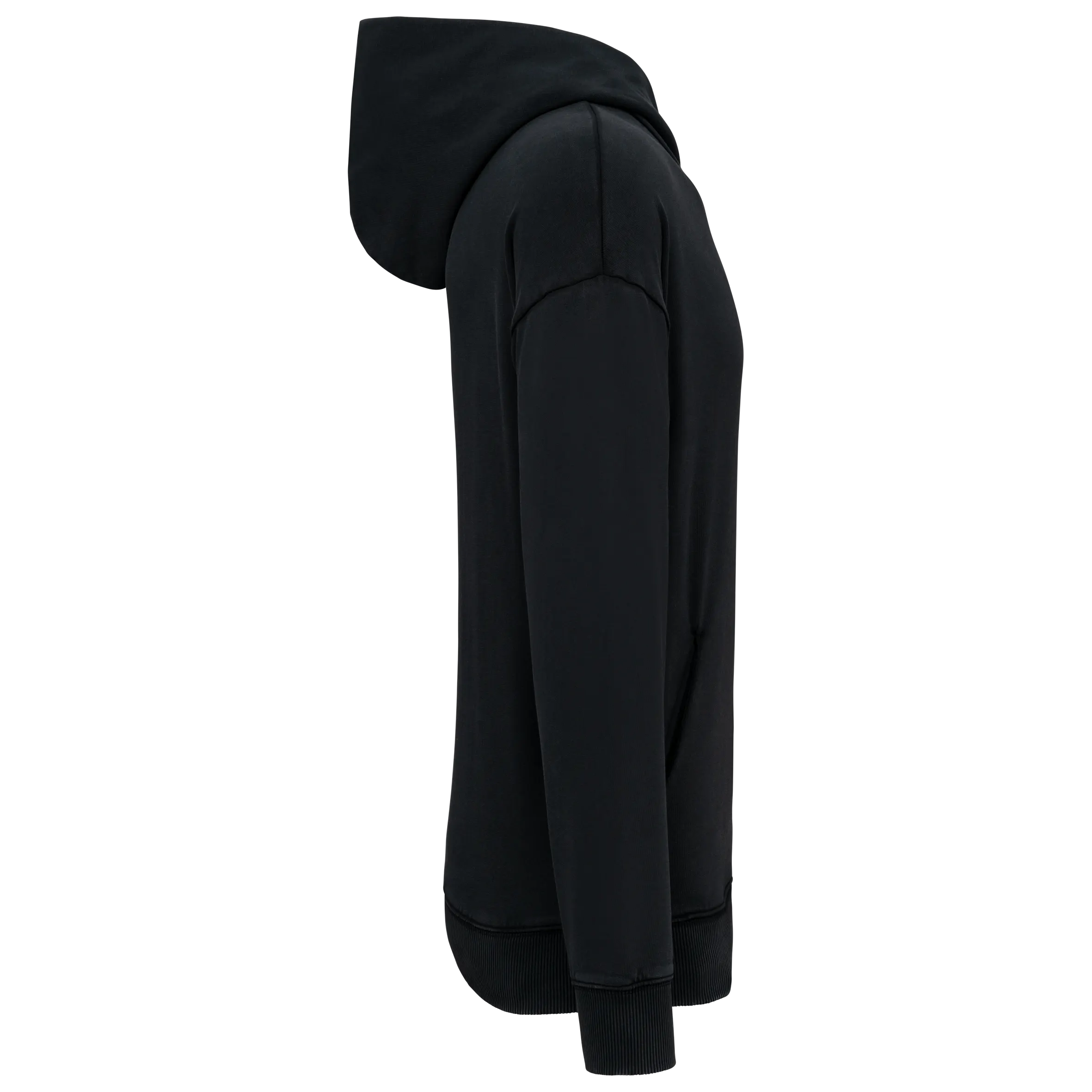Sudadera ecorresponsable con capucha efecto lavado oversize unisex
