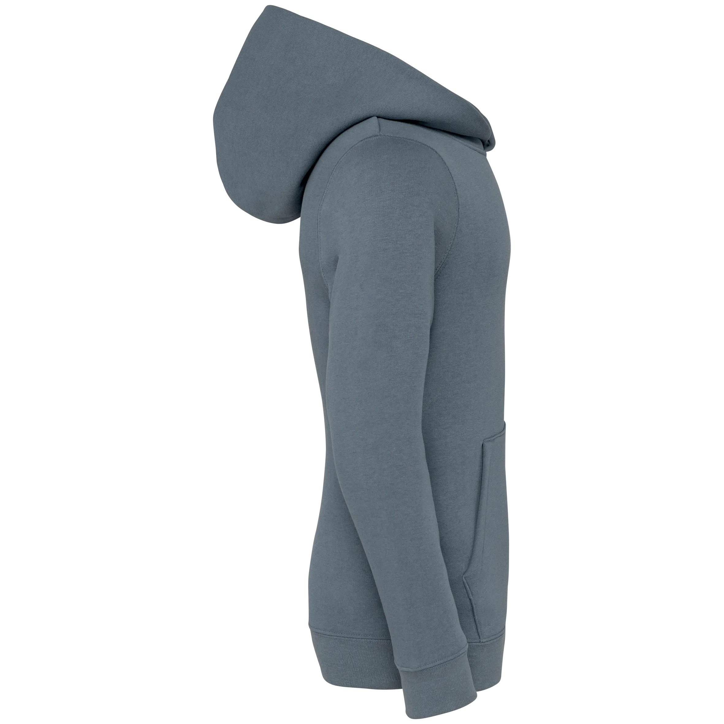Sudadera  ecorresponsable con capucha infantil