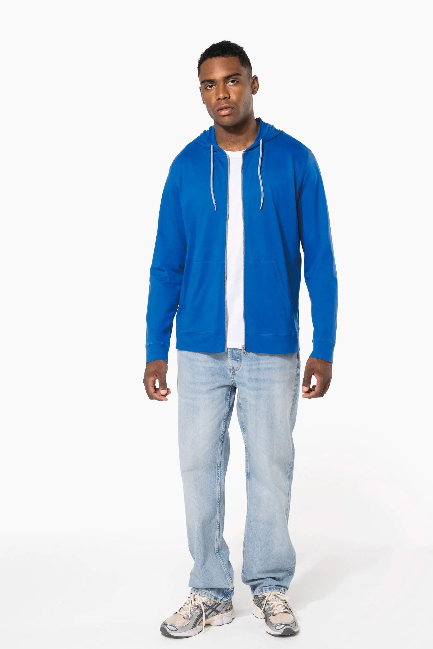 Sudadera ligera algodón con capucha