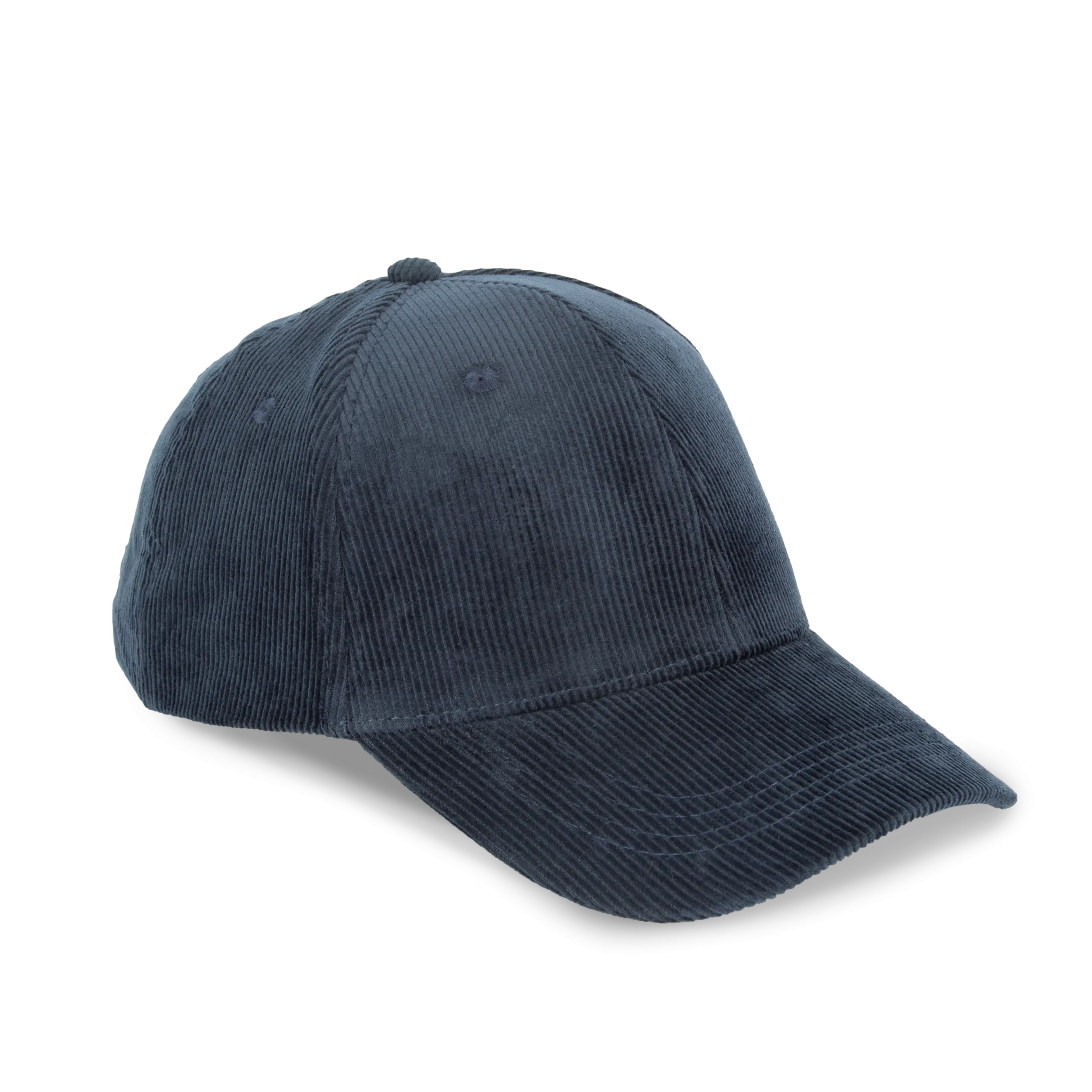 Gorra de pana ecorresponsable 6 paneles unisex