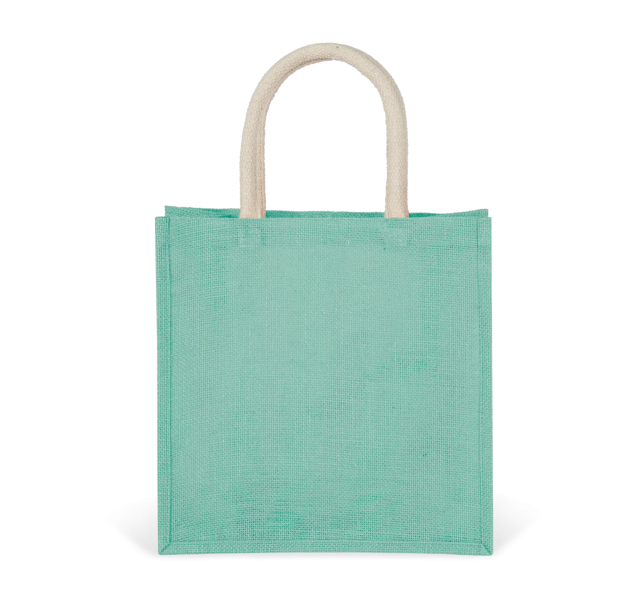 Bolsa estilo tote de tela de yute, modelo grande