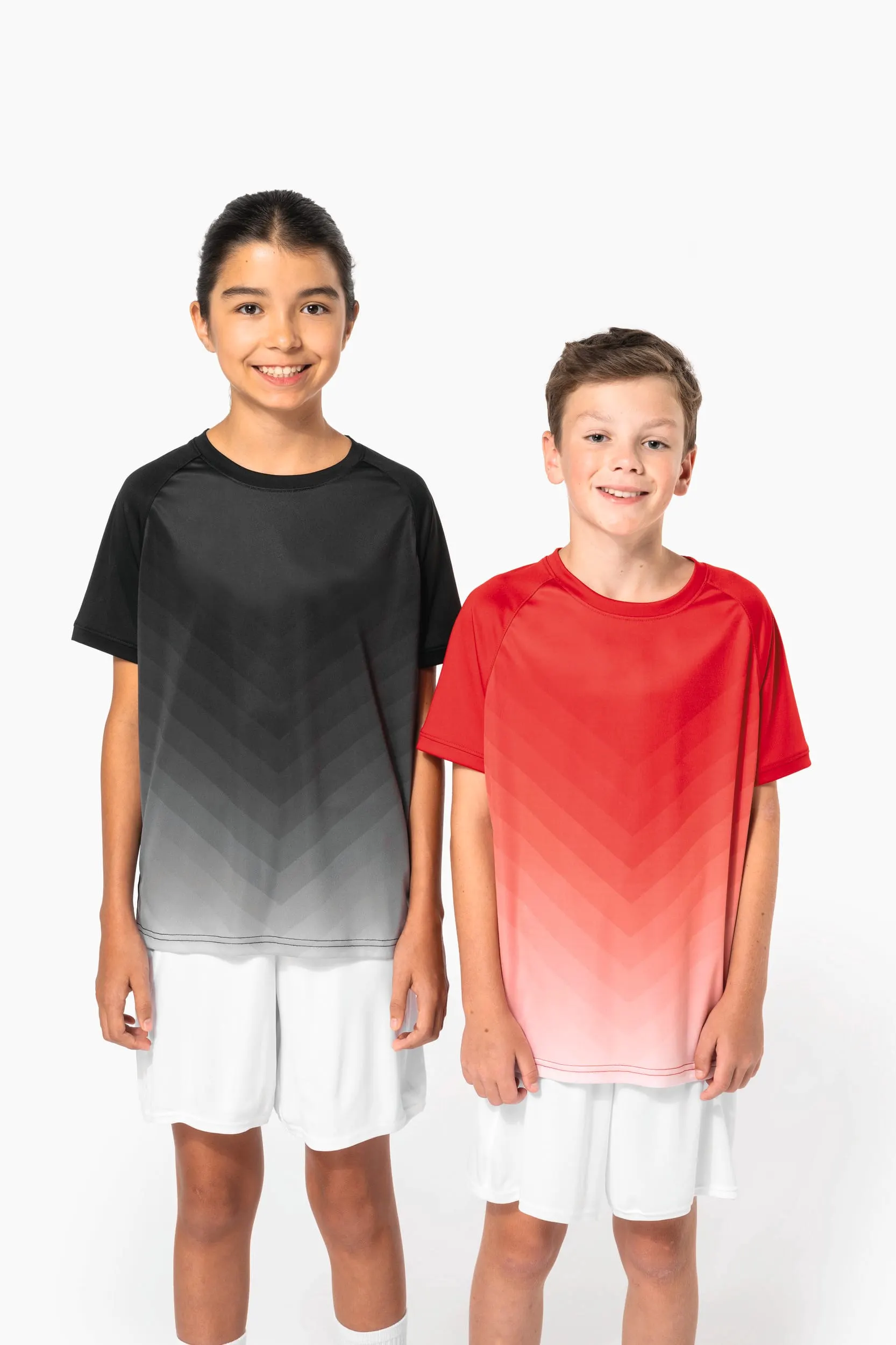 Camiseta multideporte de poliéster sublimado para niño
