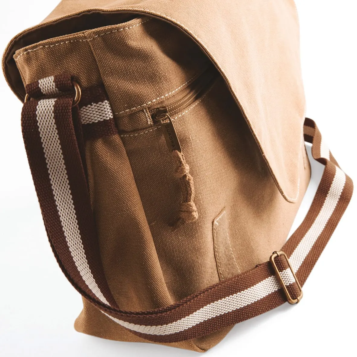 Bolsa mensajero canvas estilo vintage