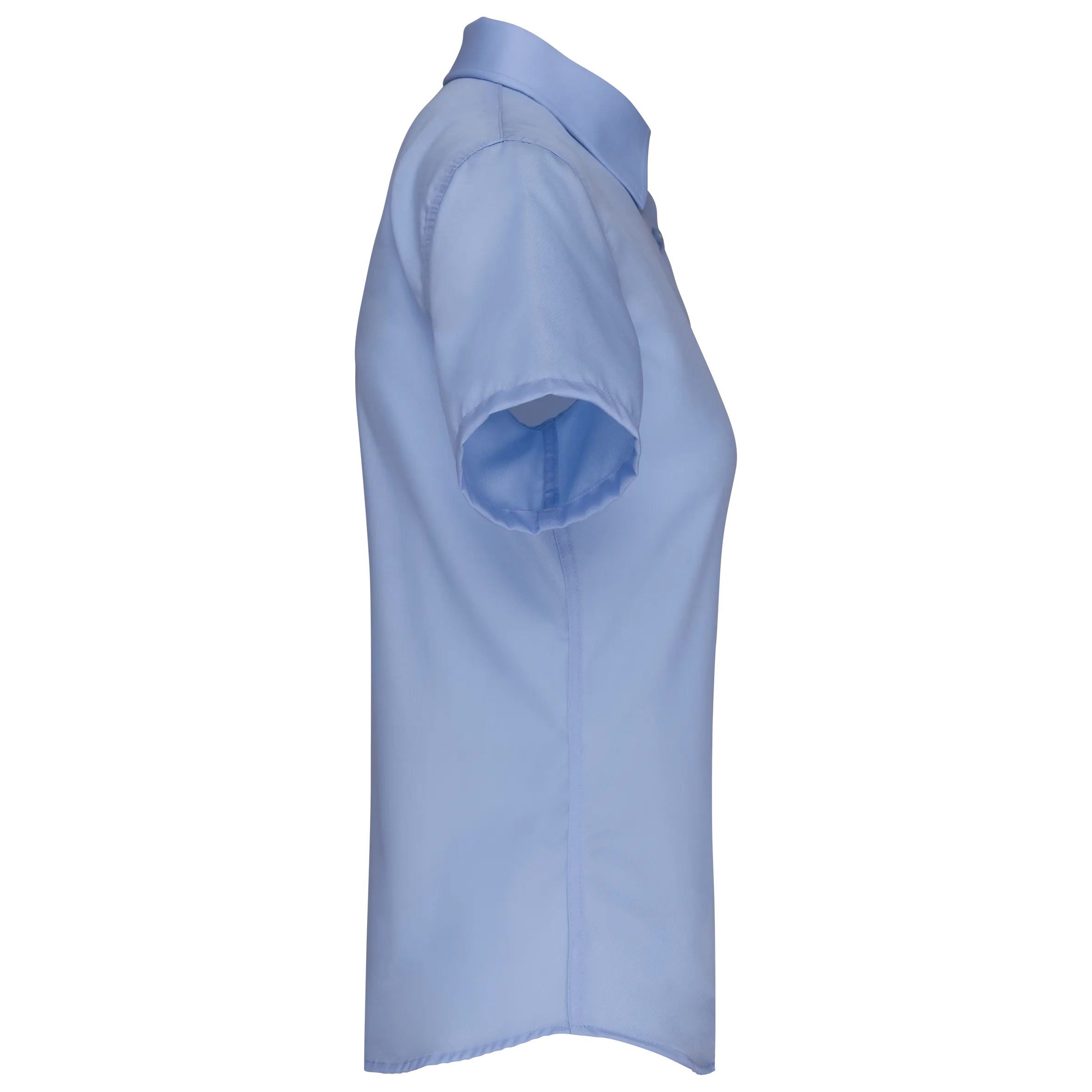 Camisa no-plancha manga corta mujer