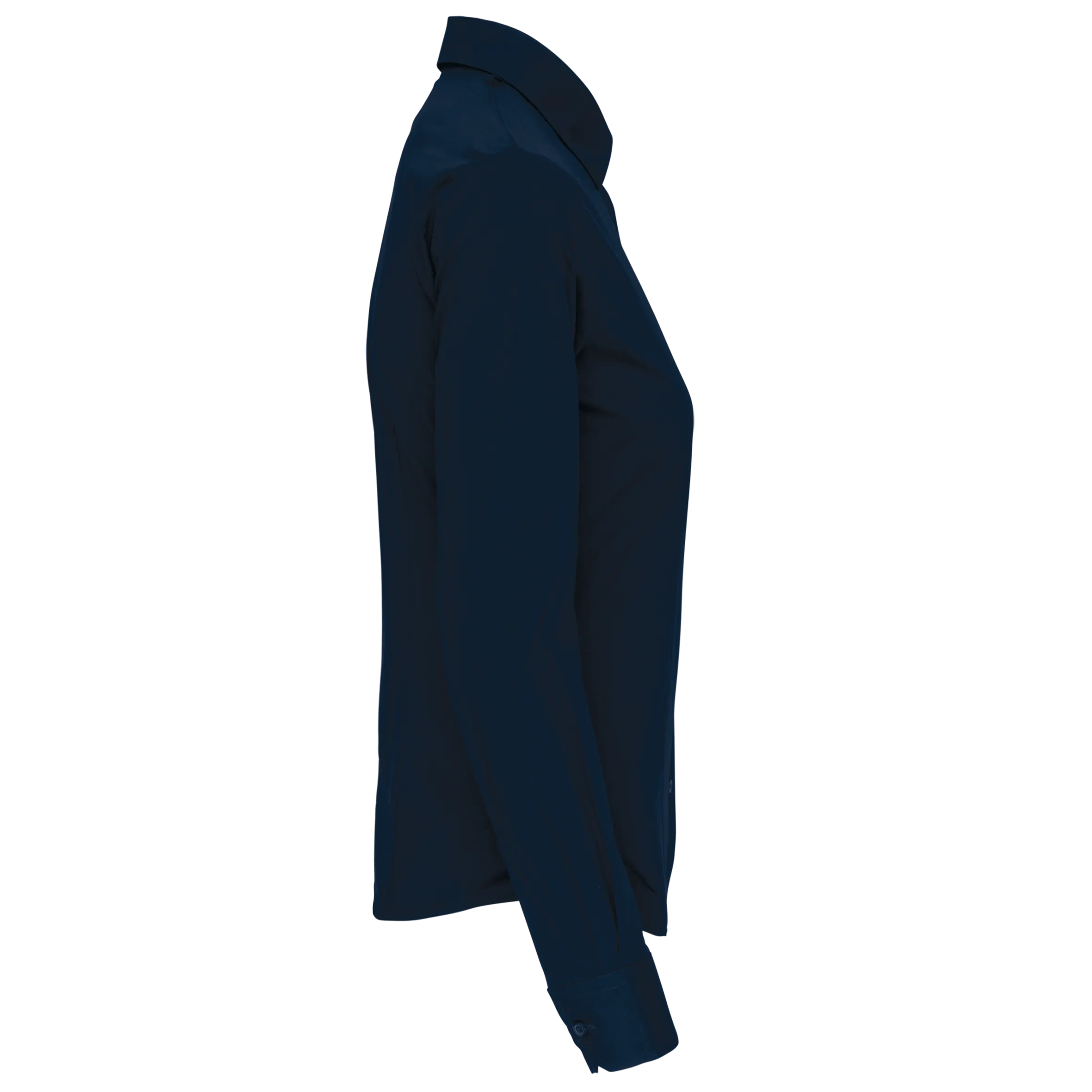 Camisa stretch manga larga mujer