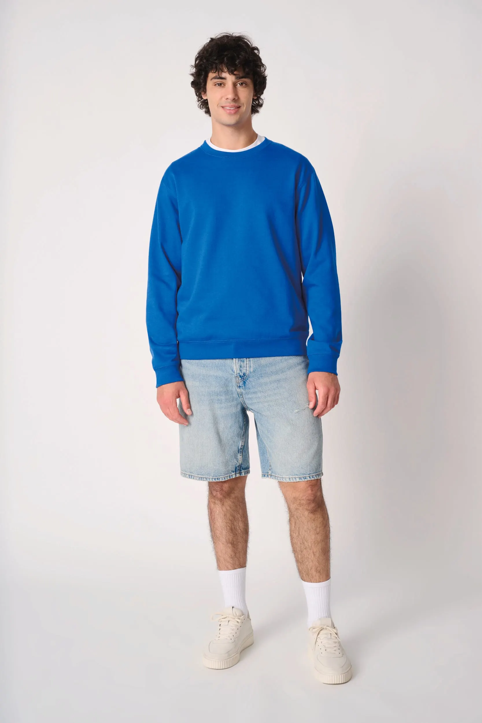 Sudadera cuello redondo unisex