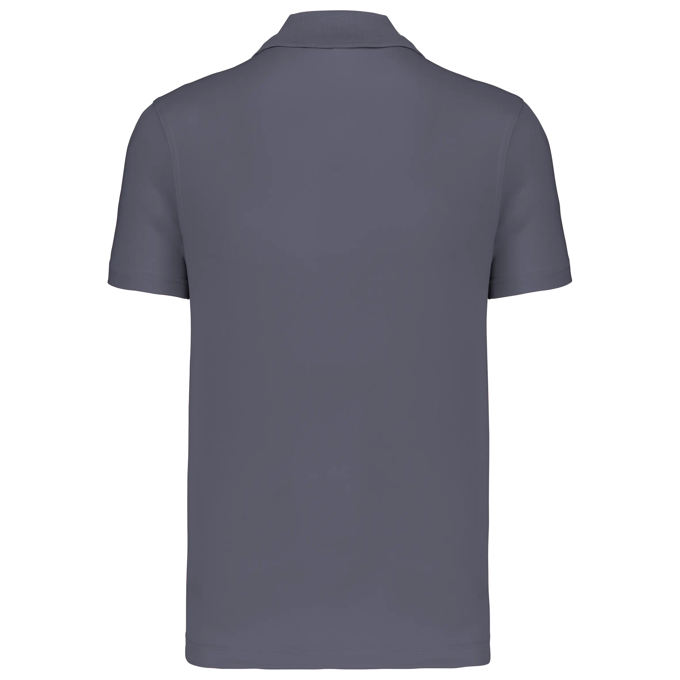Polo interlock de manga corta hombre