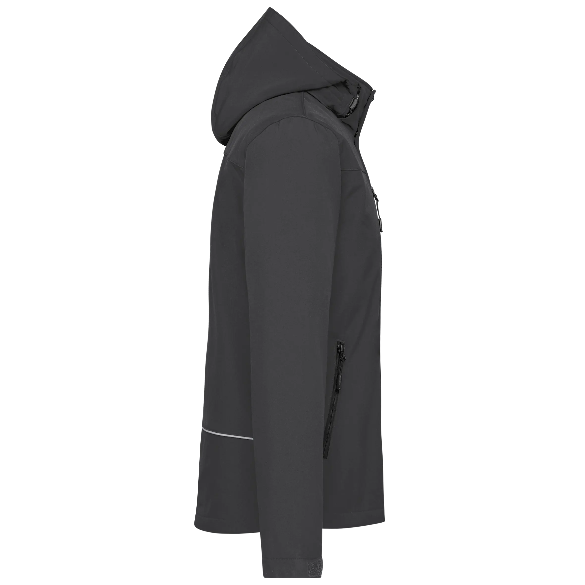 Parka softshell acolchada con capucha hombre