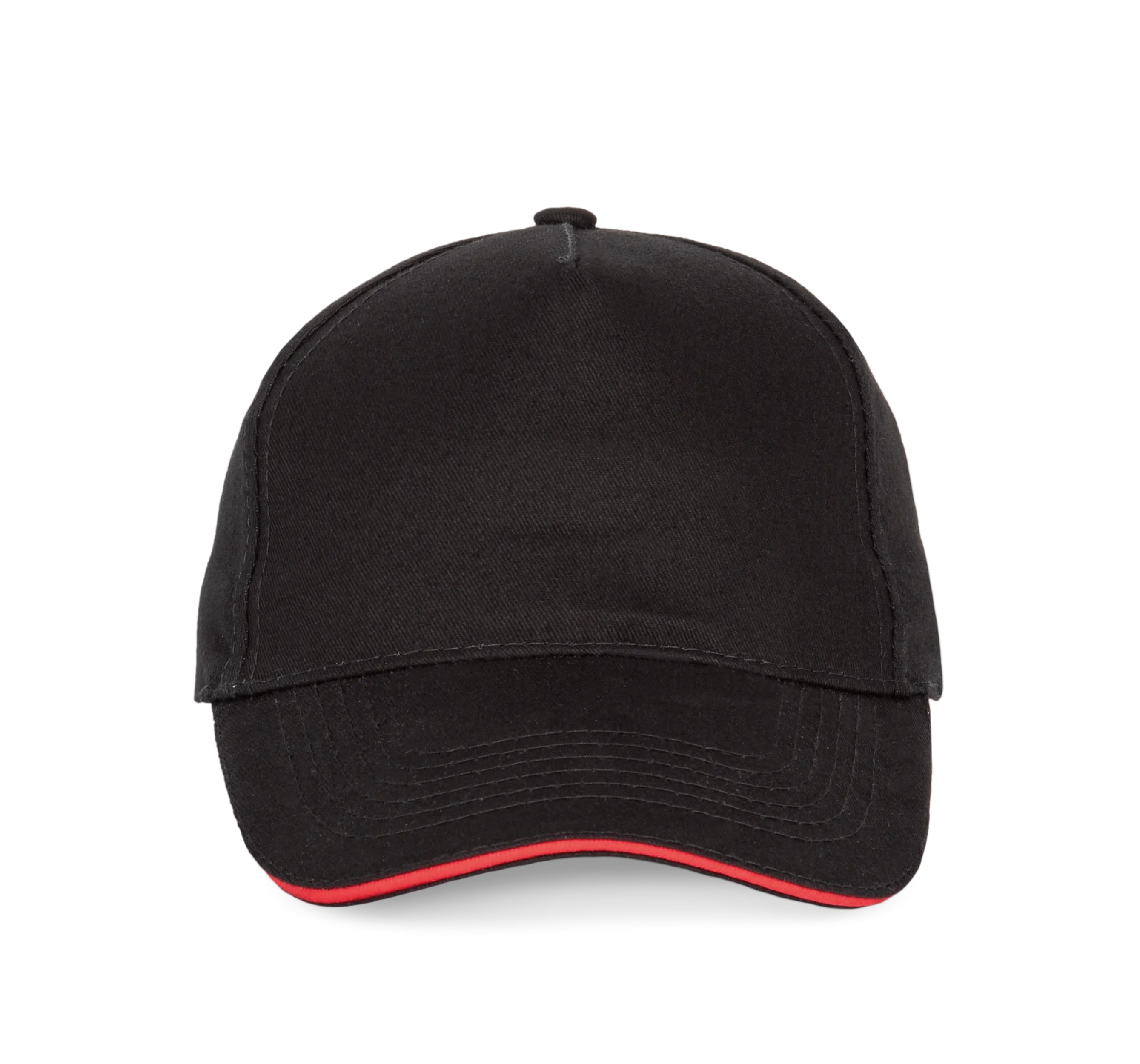 Gorra con sandwich contrastado 5 paneles
