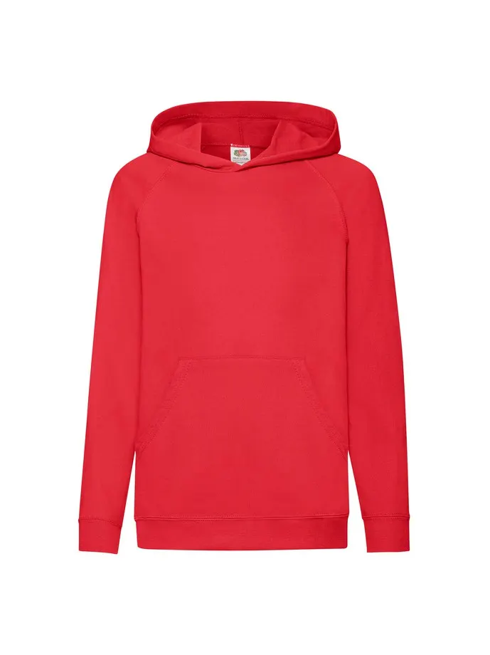 SUDADERA INFANTIL FRUIT OF THE LOOM LIGHTWEIGHT HOODED SWEAT