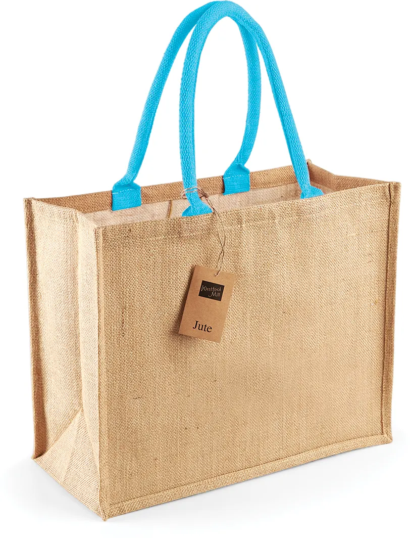 Bolsa de compra clásica de yute