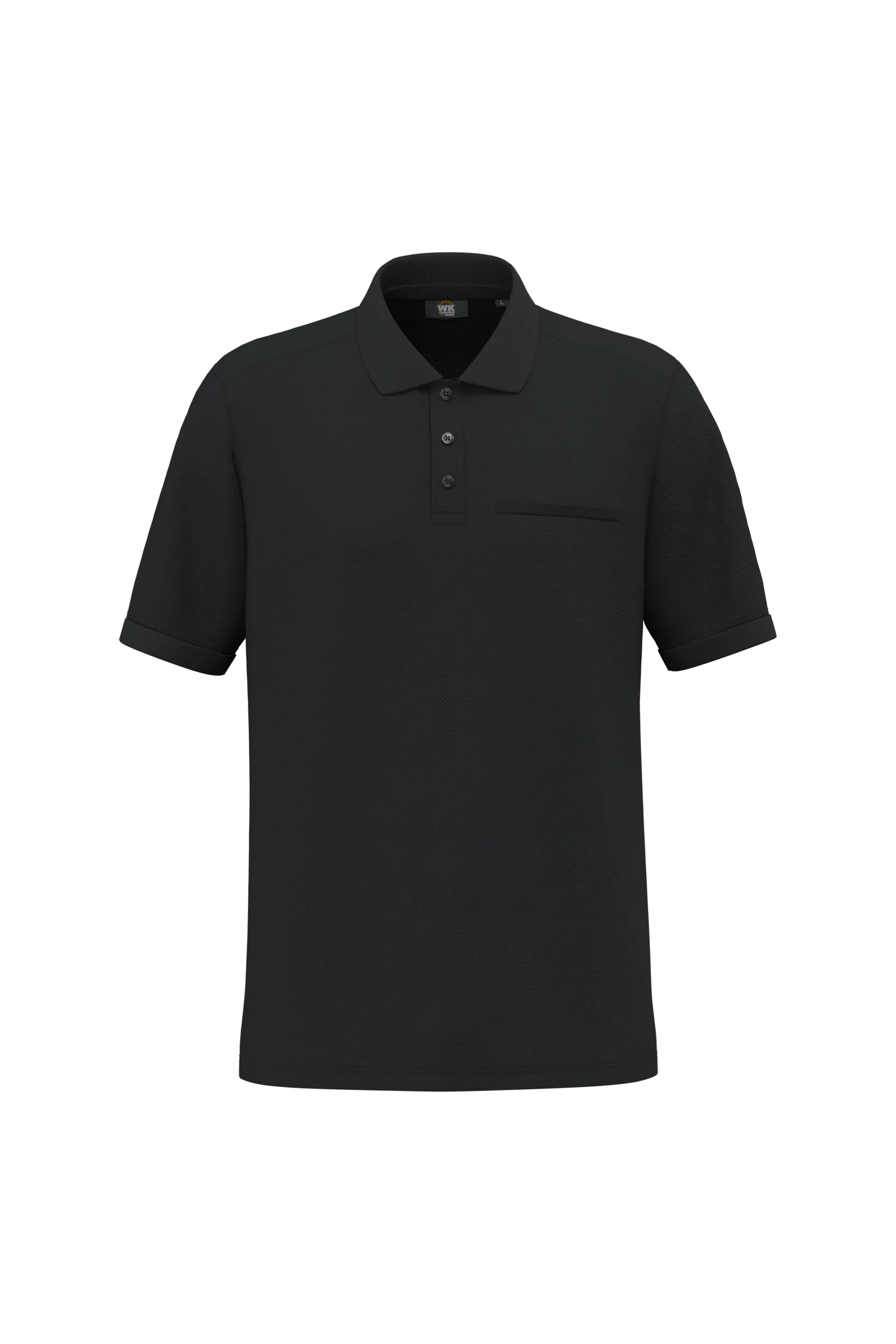 Polo ecorresponsable con bolsillo en el pecho unisex