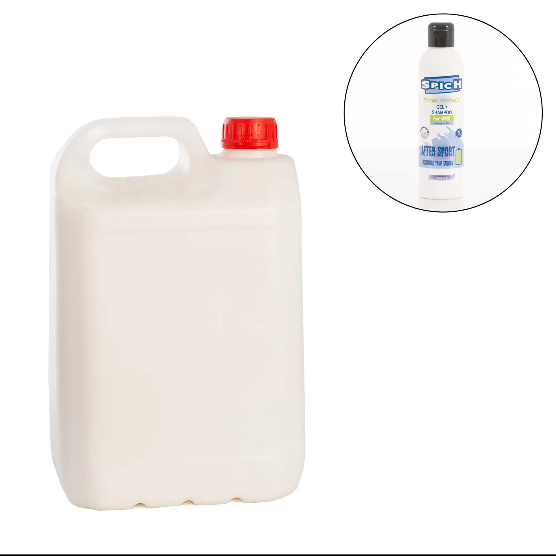 GARRAFA 5L GEL-CHAMPÚ SPICH