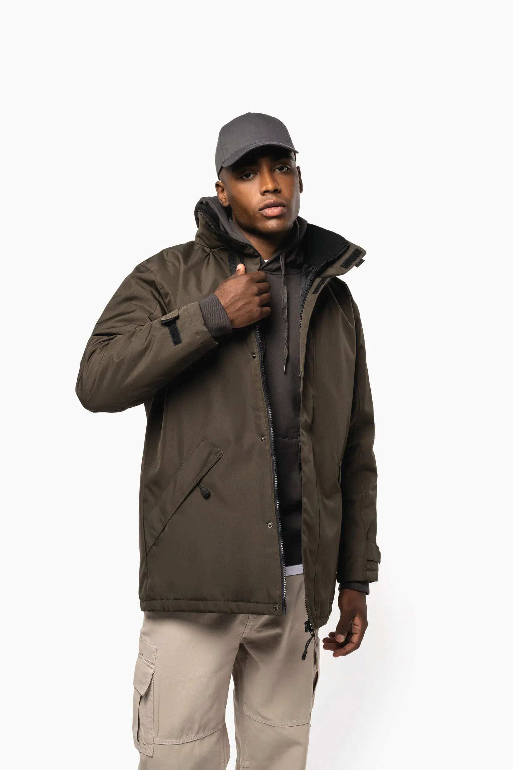Parka acolchada hombre