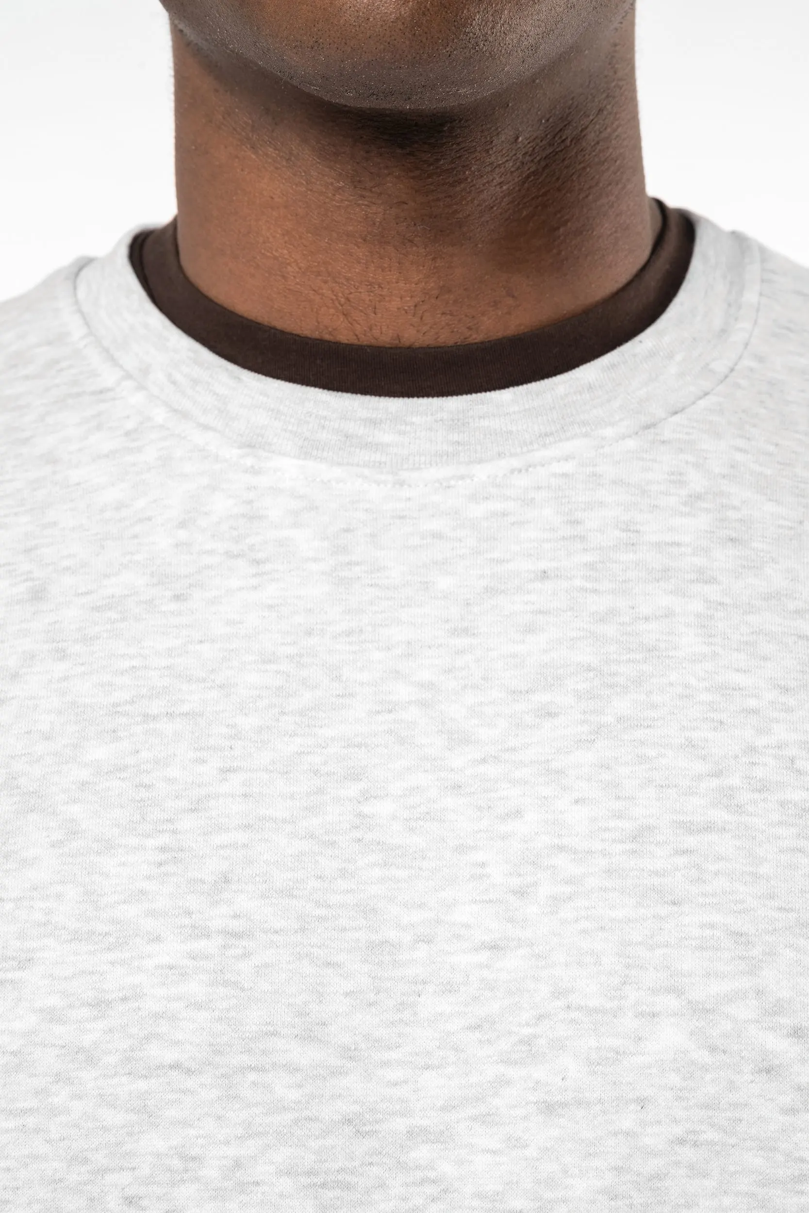 Sudadera cuello redondo