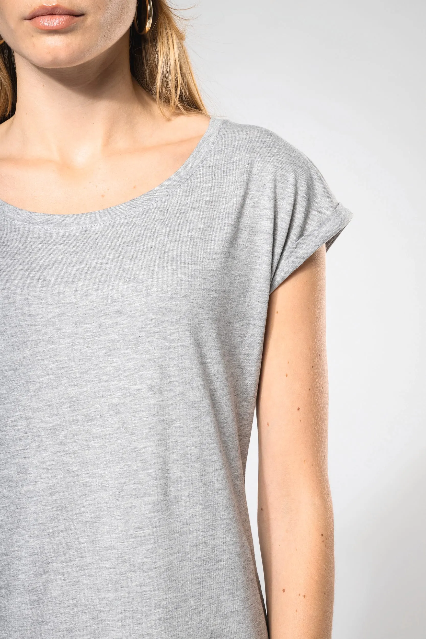 Camiseta larga mujer