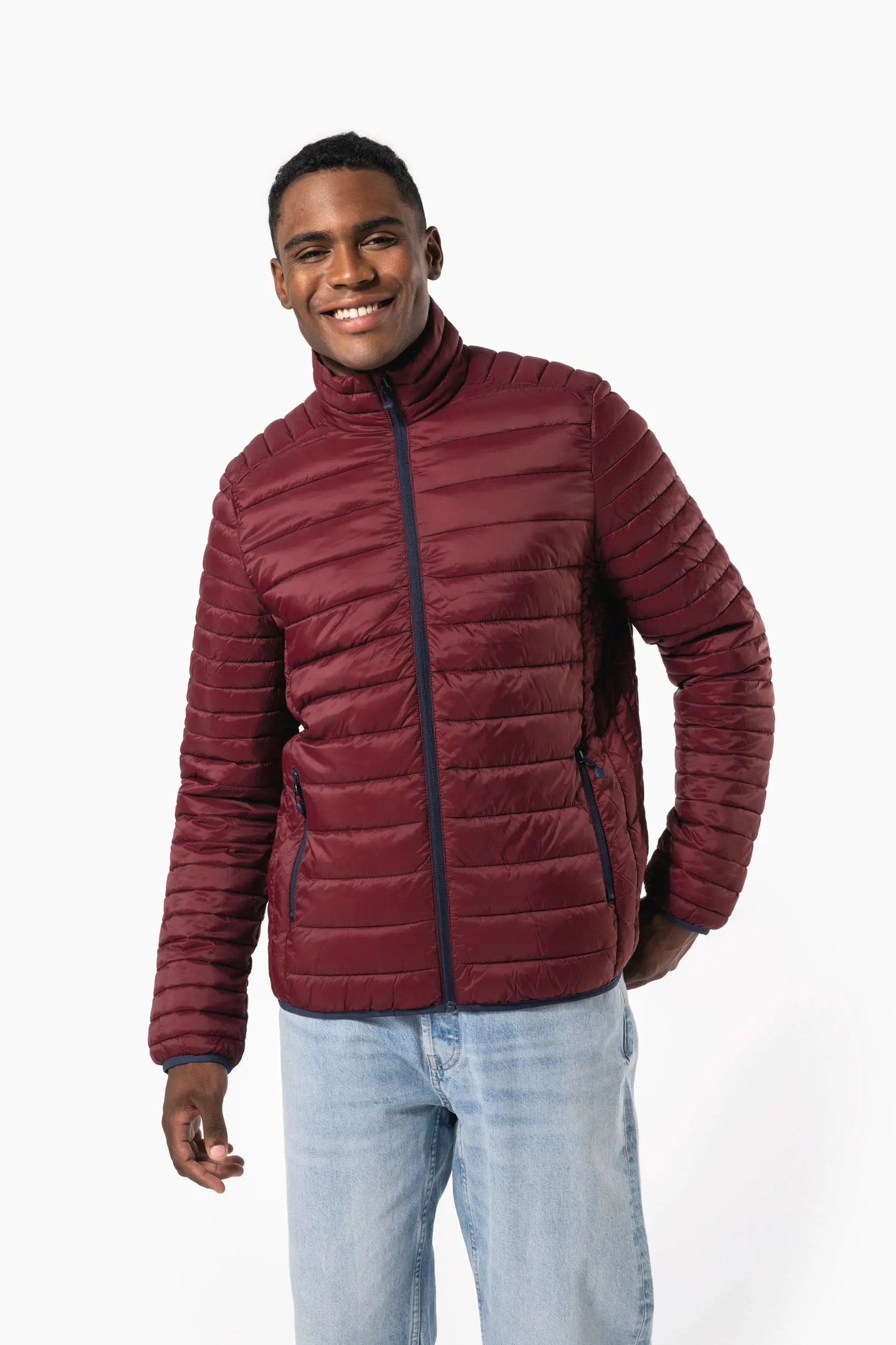 Chaqueta acolchada y ligera hombre