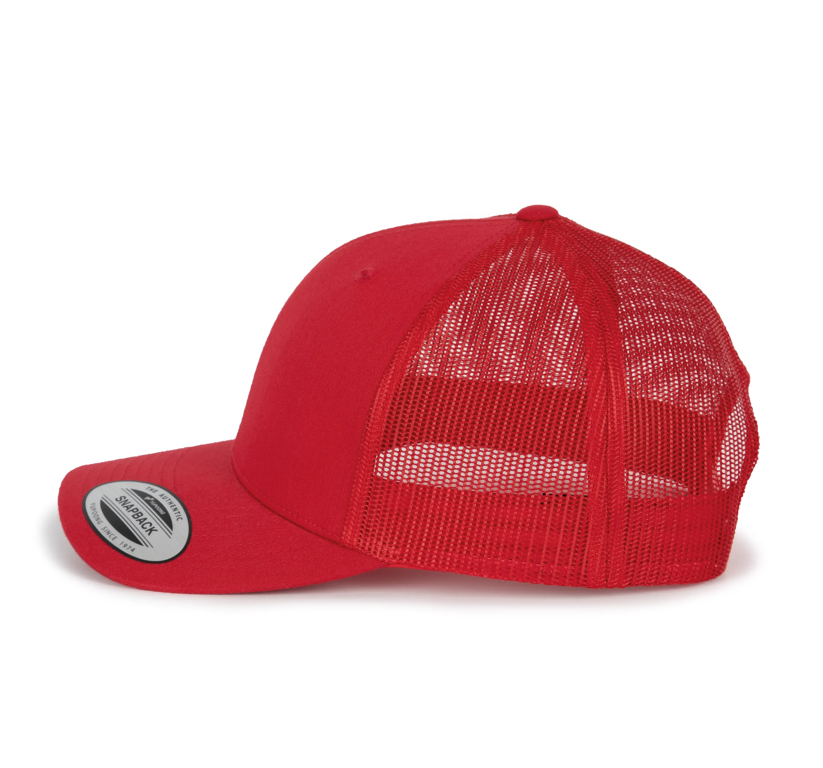 Gorra Trucker modelo retro - 6 paneles