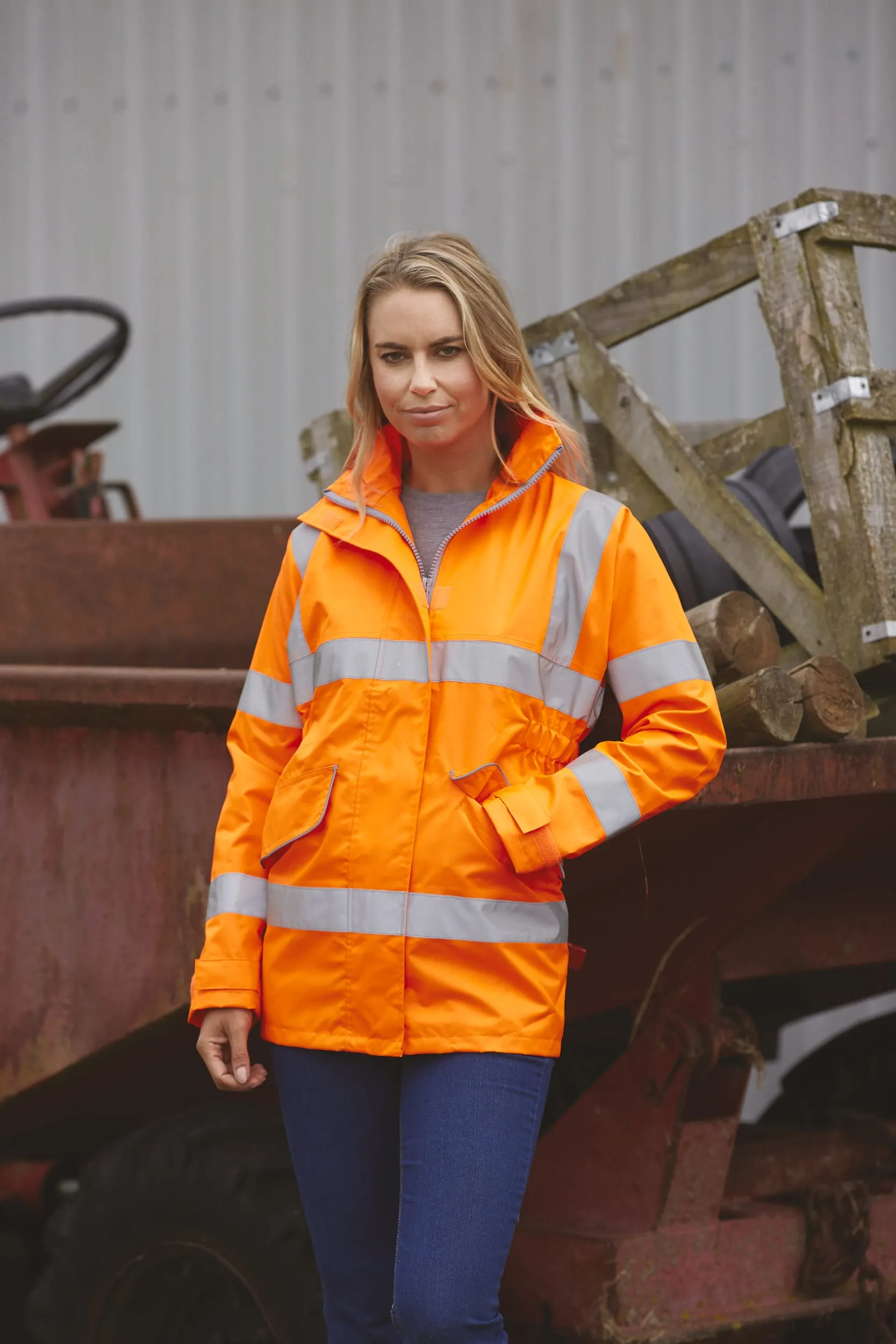 Chaqueta "Management" Alta Visibilidad mujer