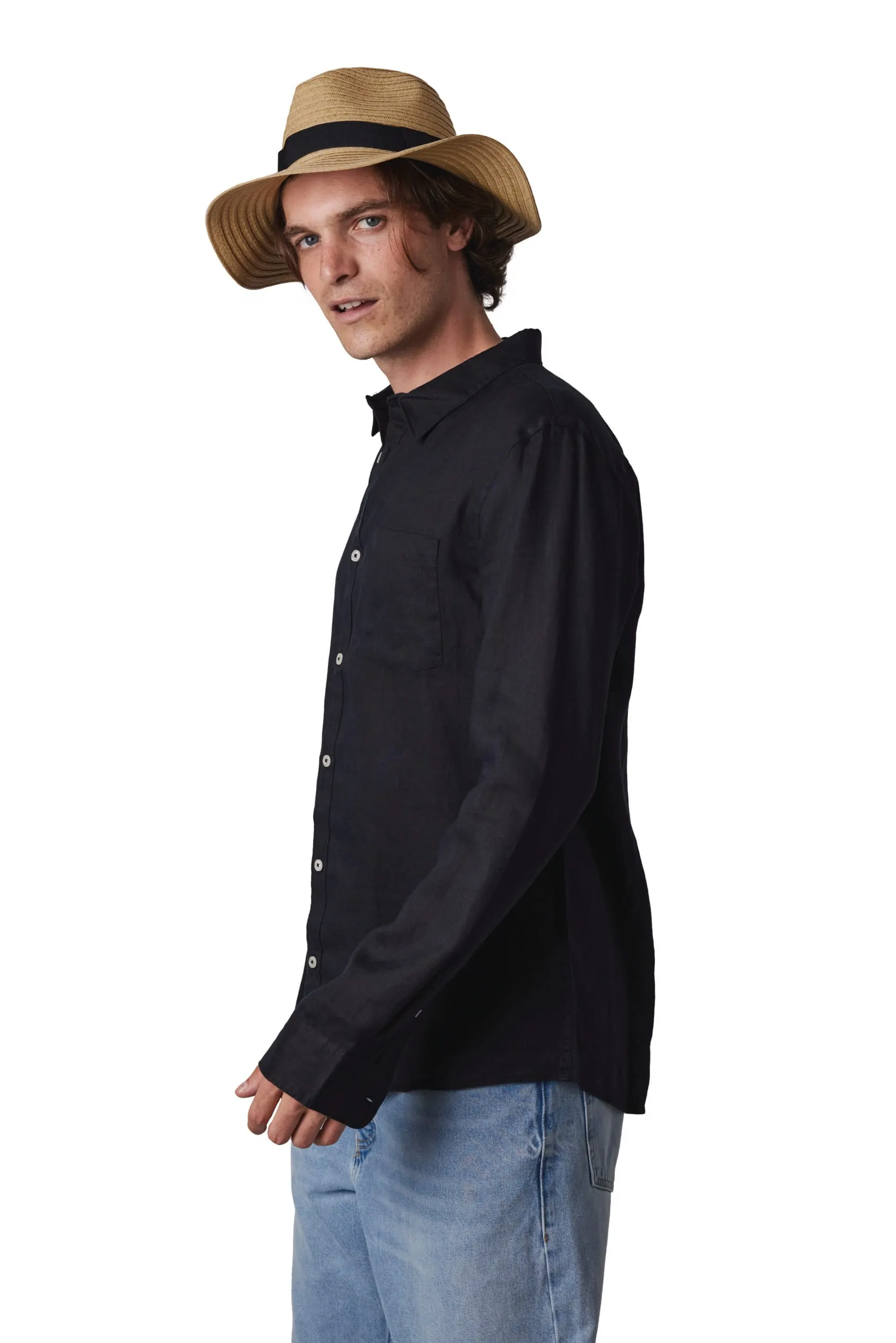 Sombrero de paja clásico