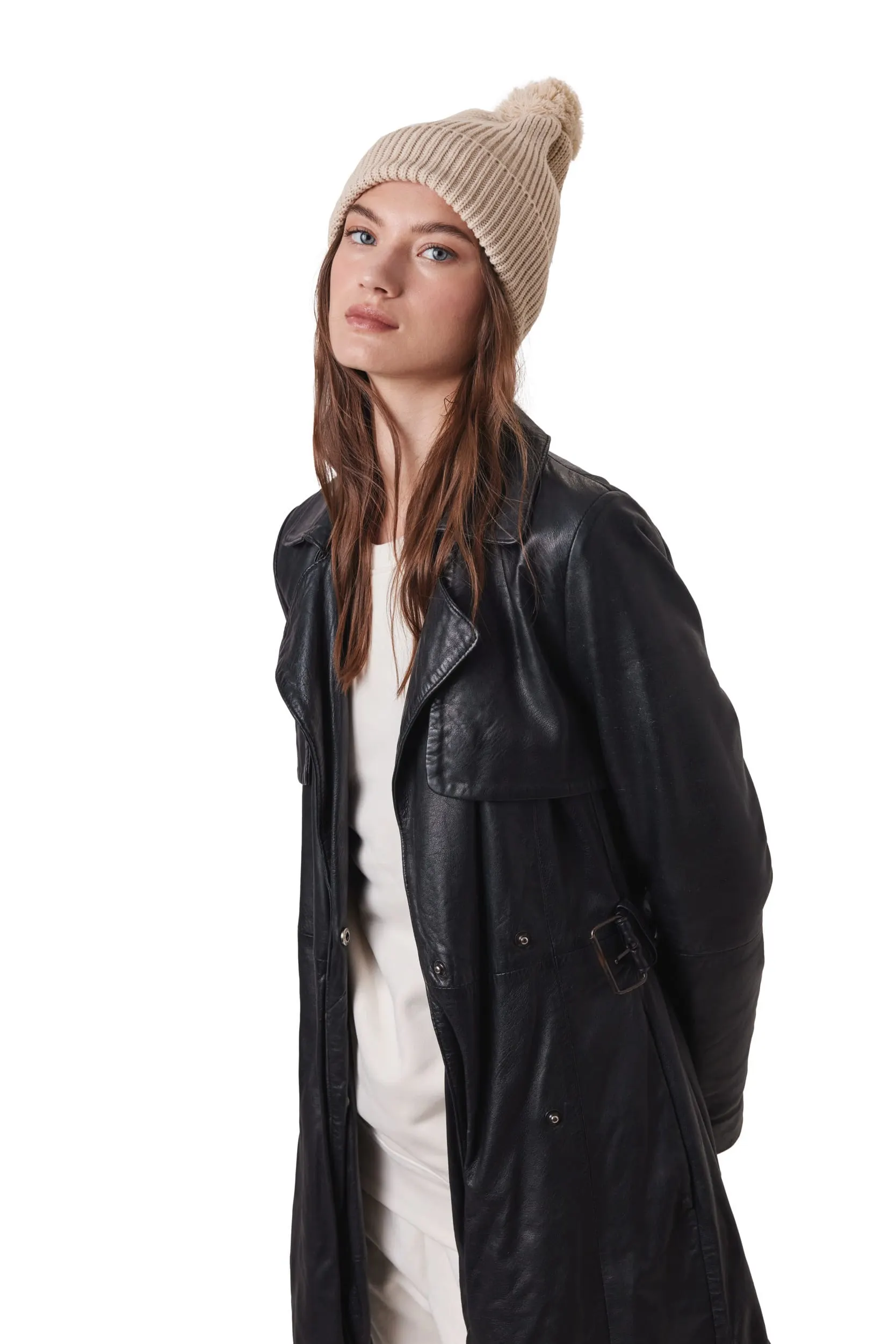 Gorro con pompón