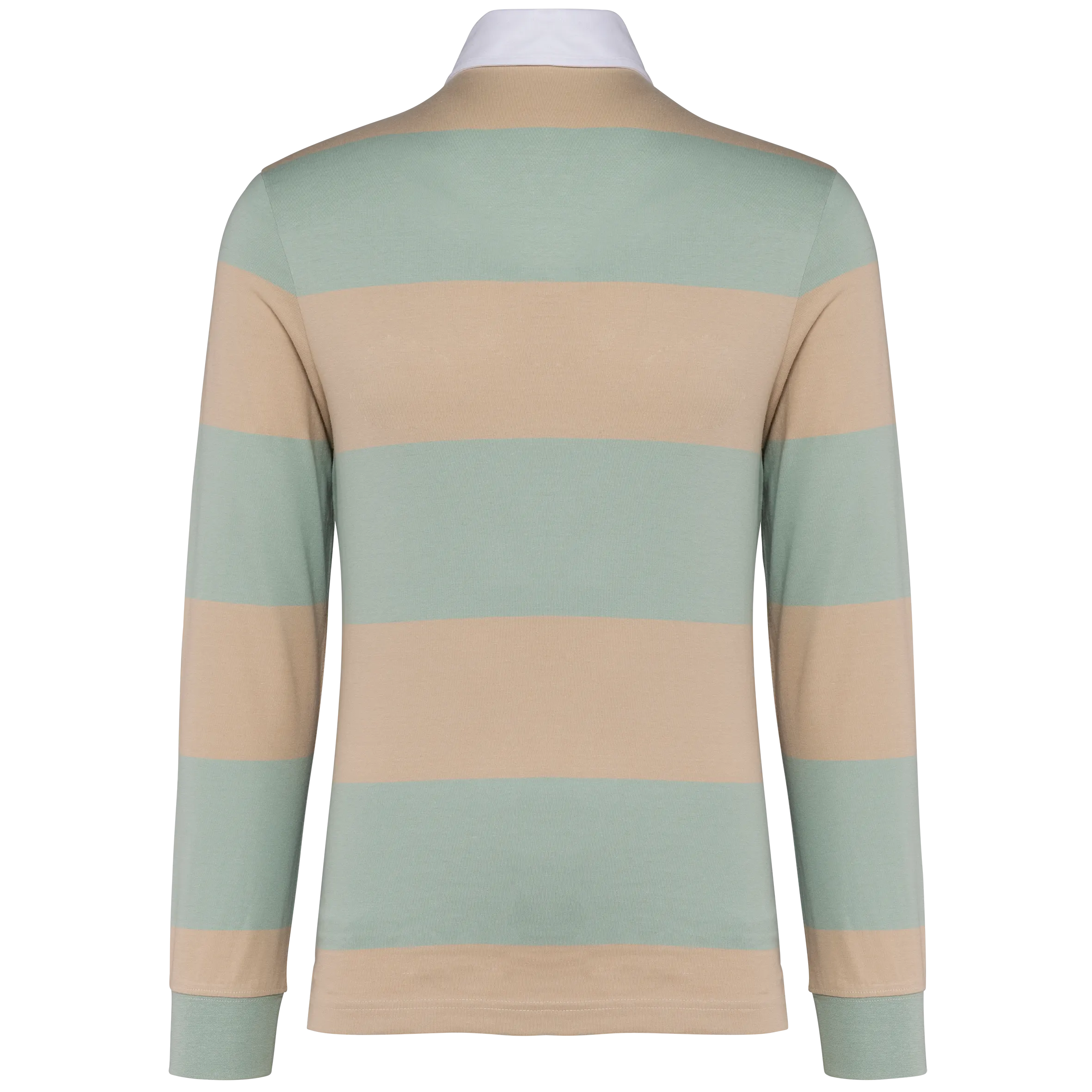 Polo a rayas manga larga unisex