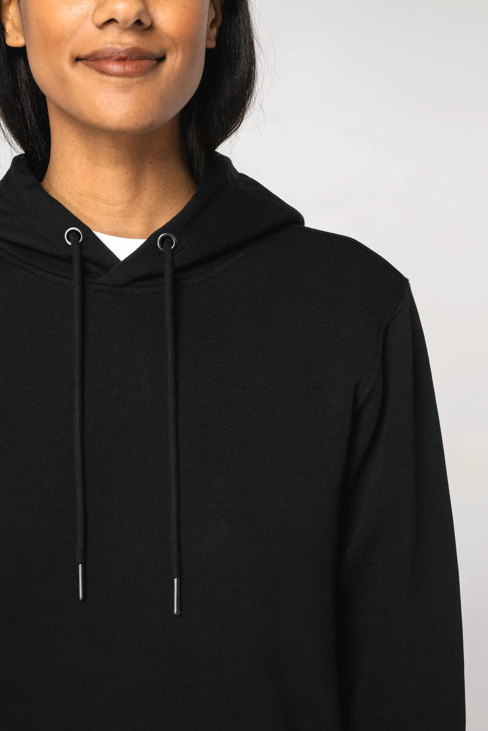 Sudadera ecorresponsable con capucha unisex