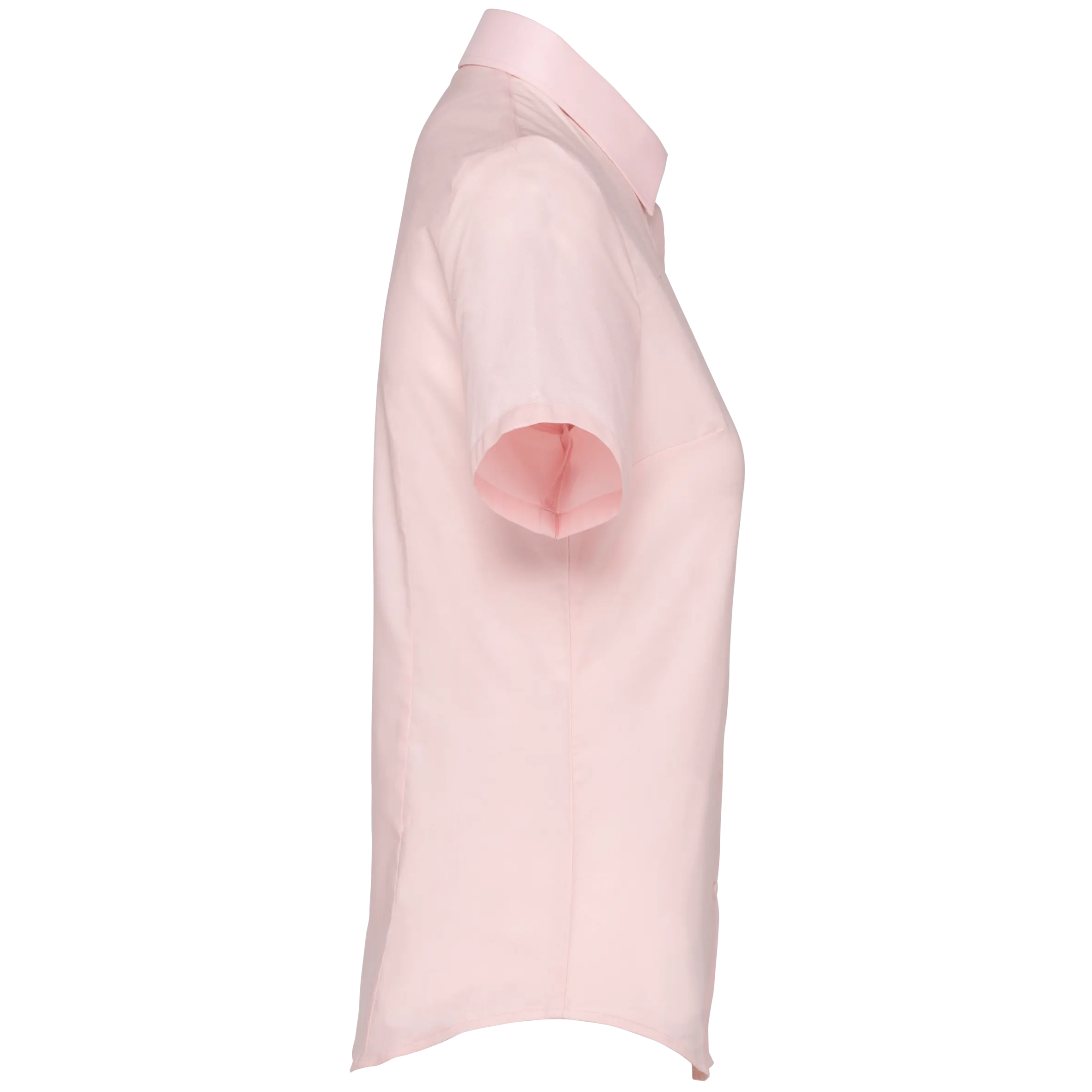 Camisa oxford manga corta mujer