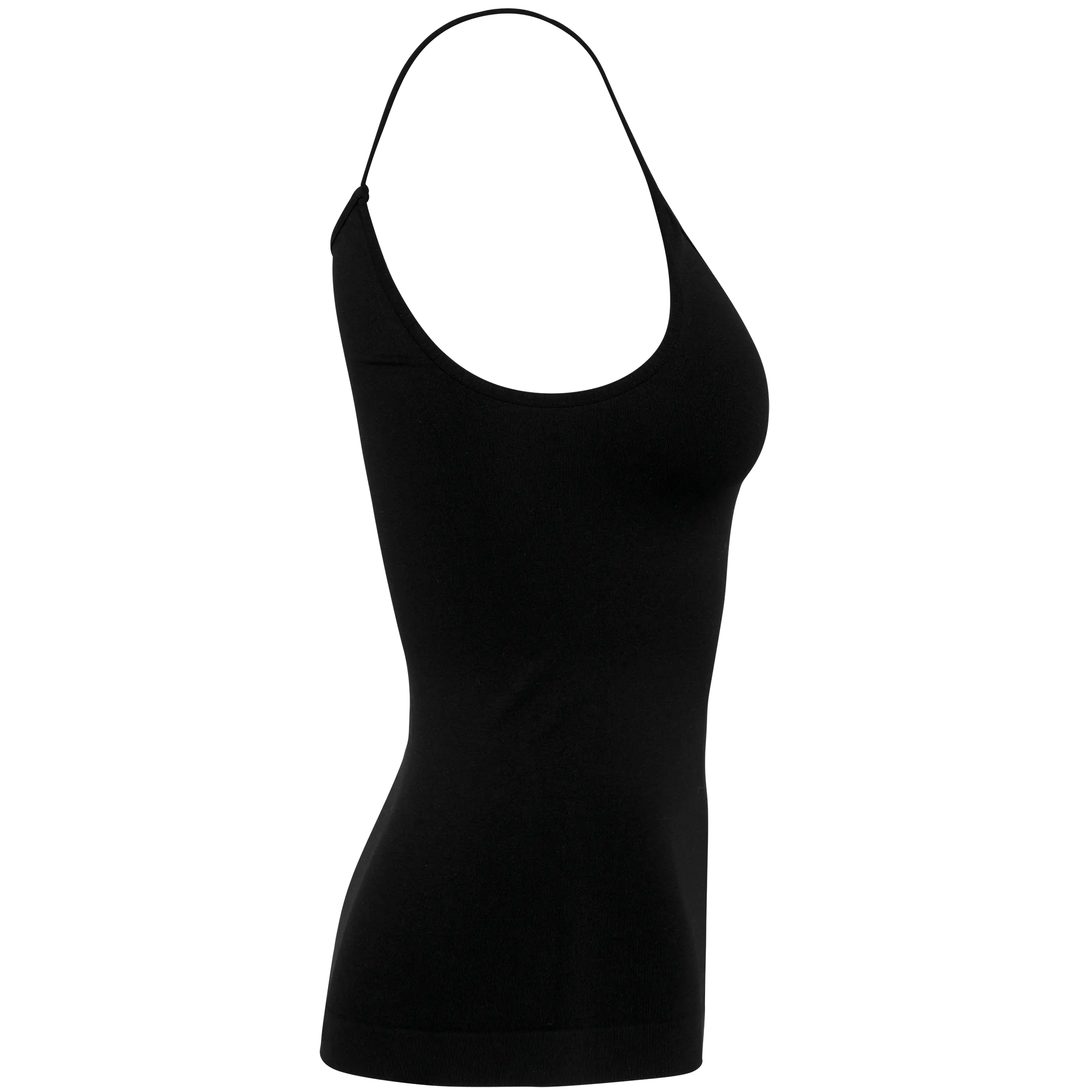 Camiseta de tirantes finos ecorresponsable sin costuras mujer