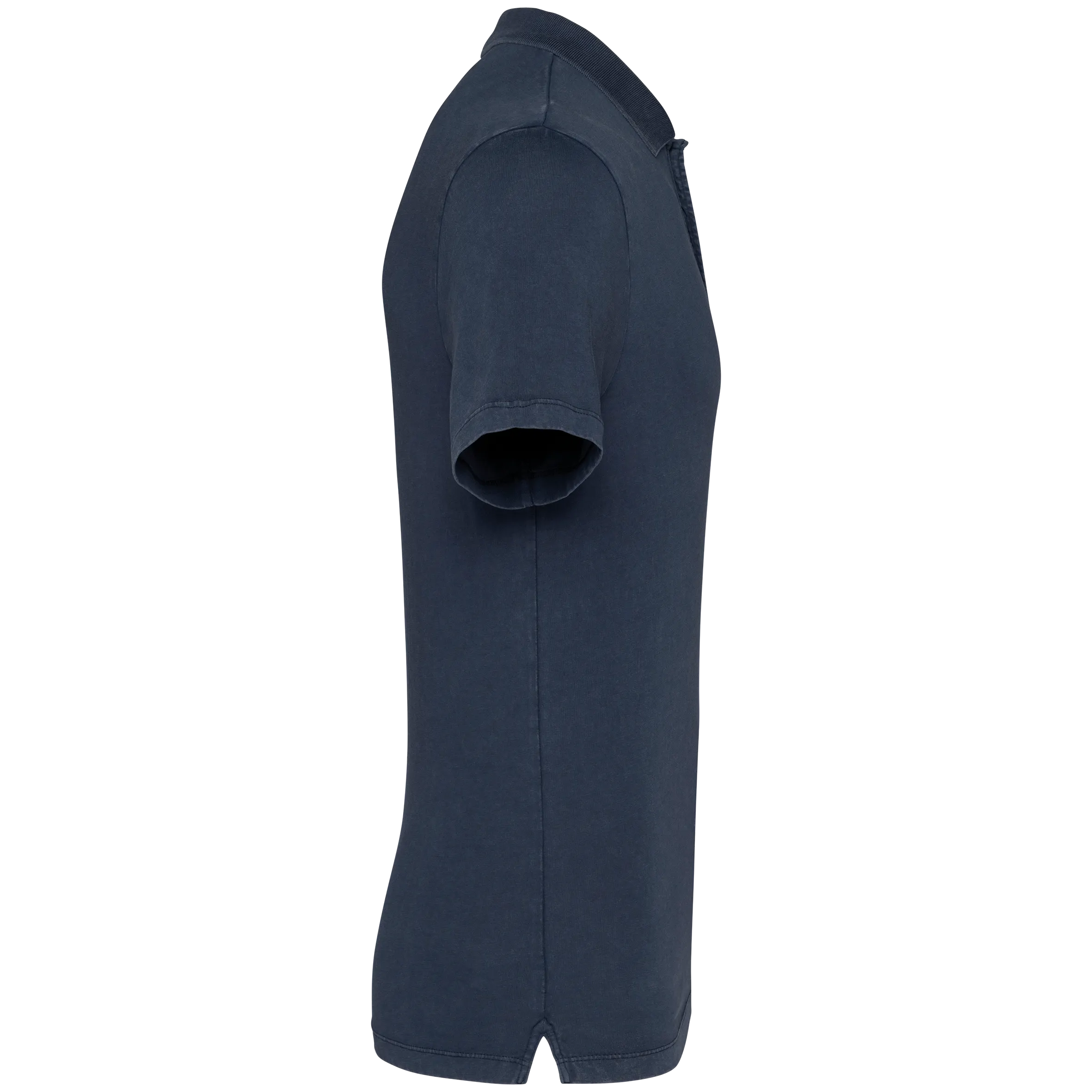 Polo ecorresponsable efecto lavado de punto jersey hombre