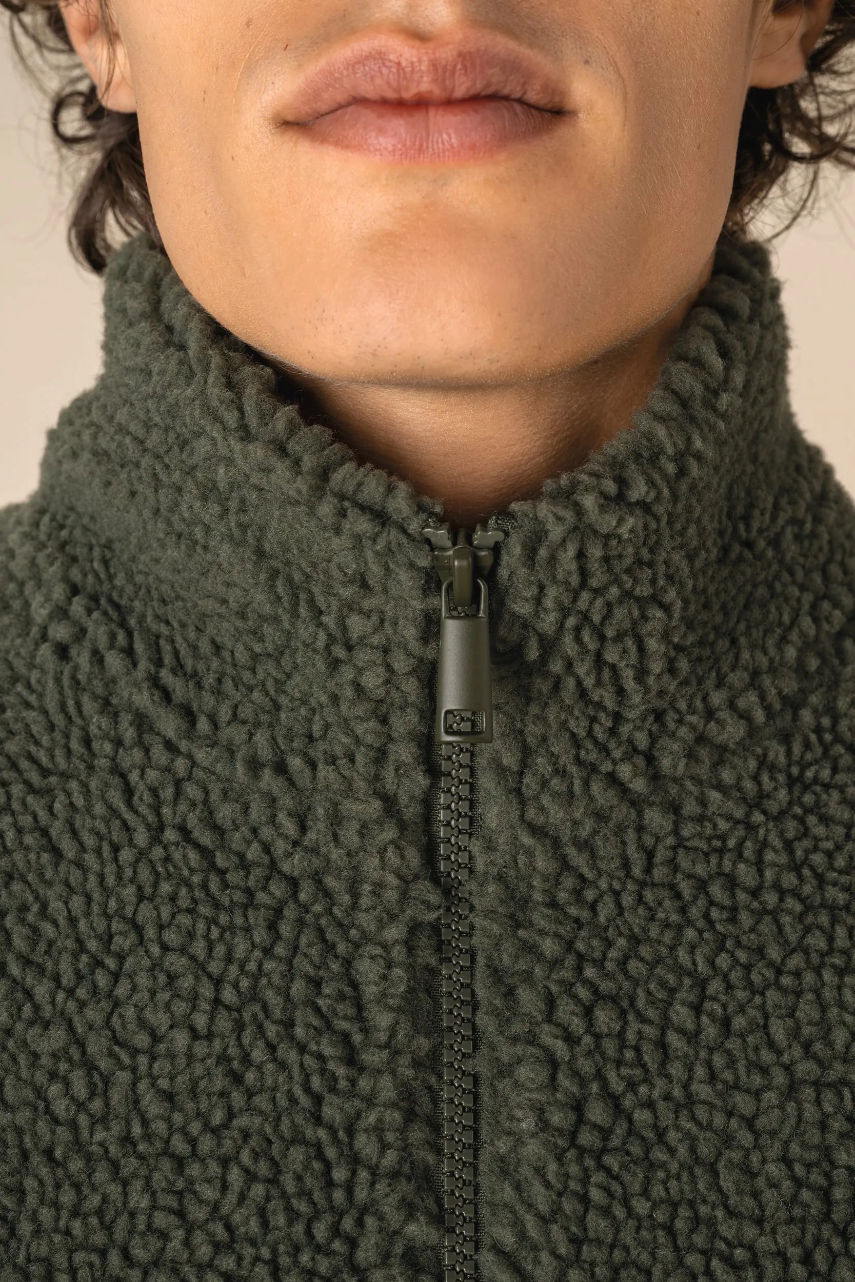 Chaleco de sherpa hombre<br/>