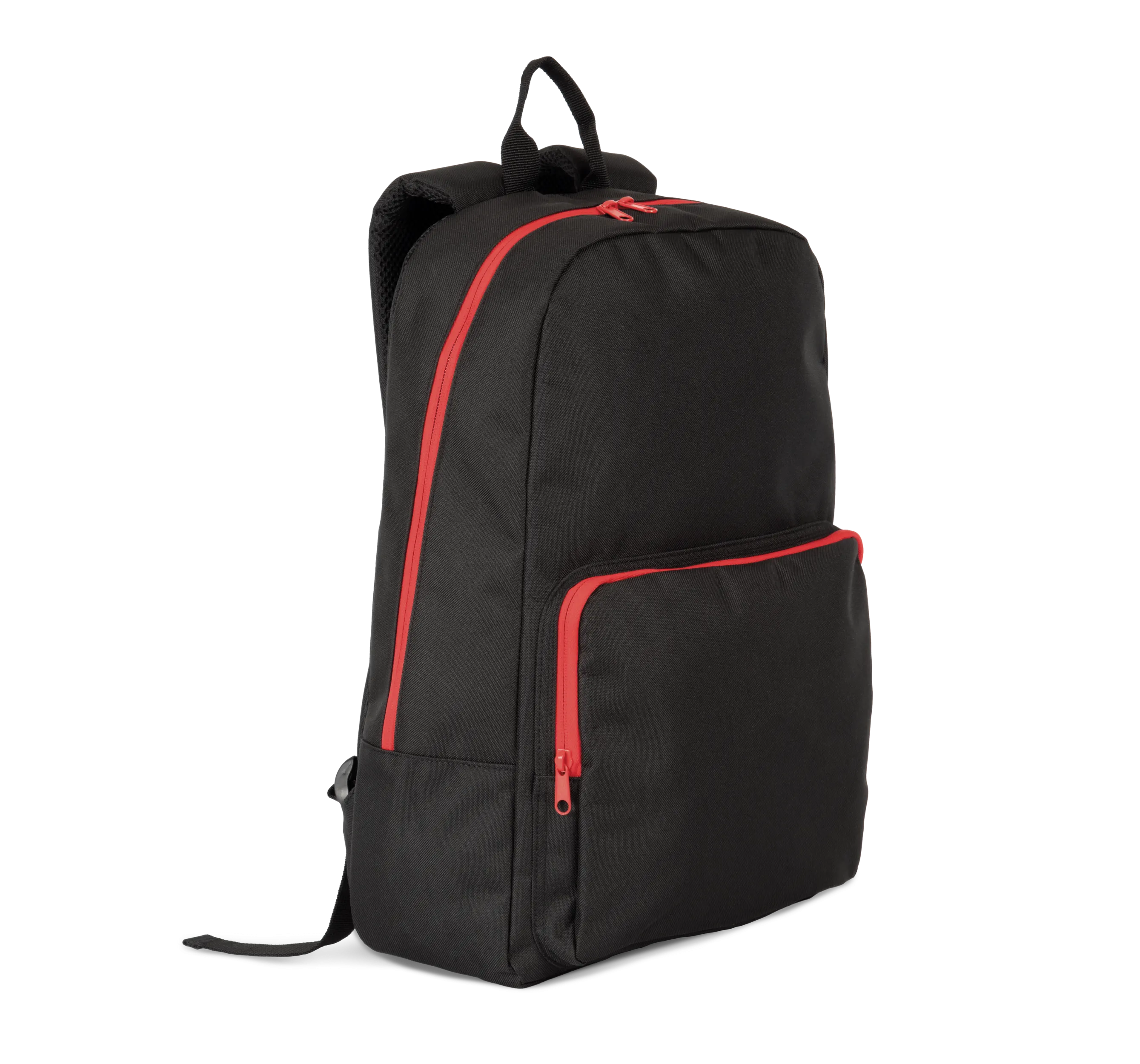 Mochila con cierres rápidos a contraste