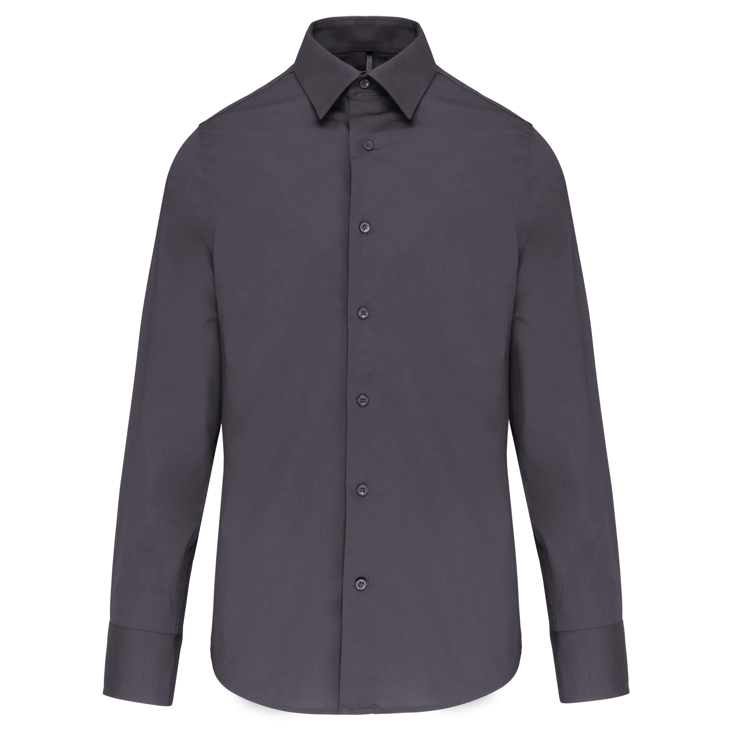 Camisa strech manga larga hombre