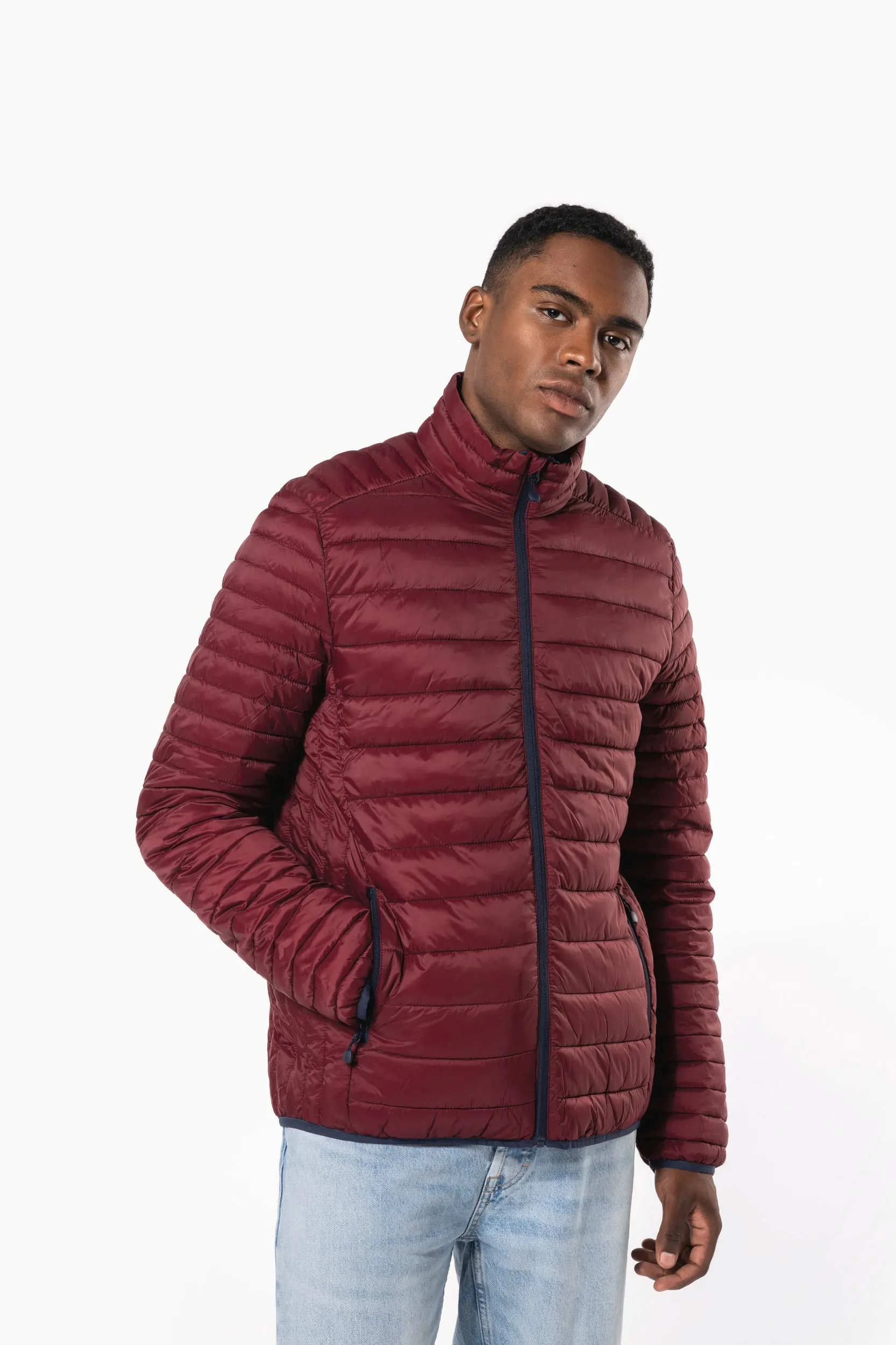 Chaqueta acolchada y ligera hombre
