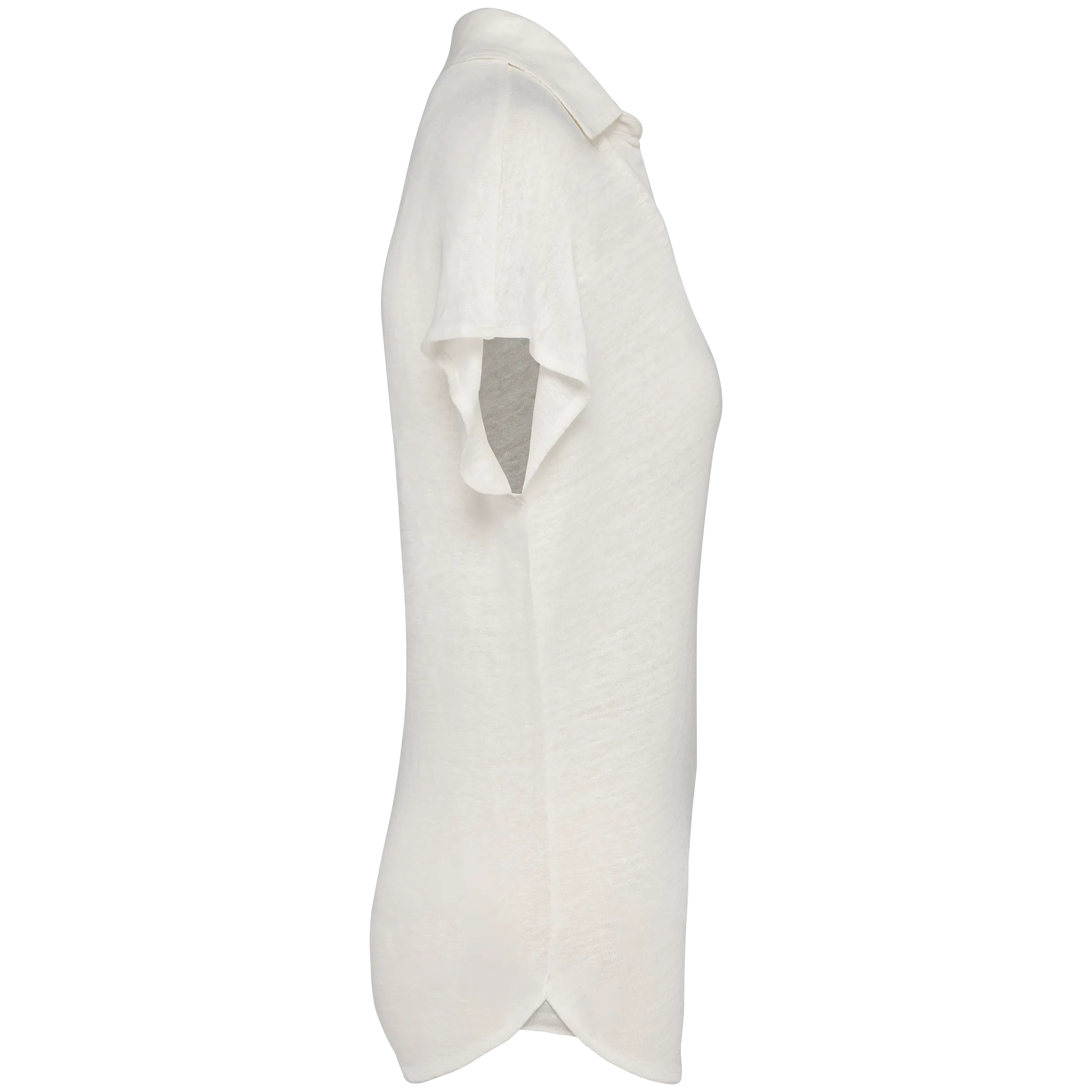 Polo de lino mujer