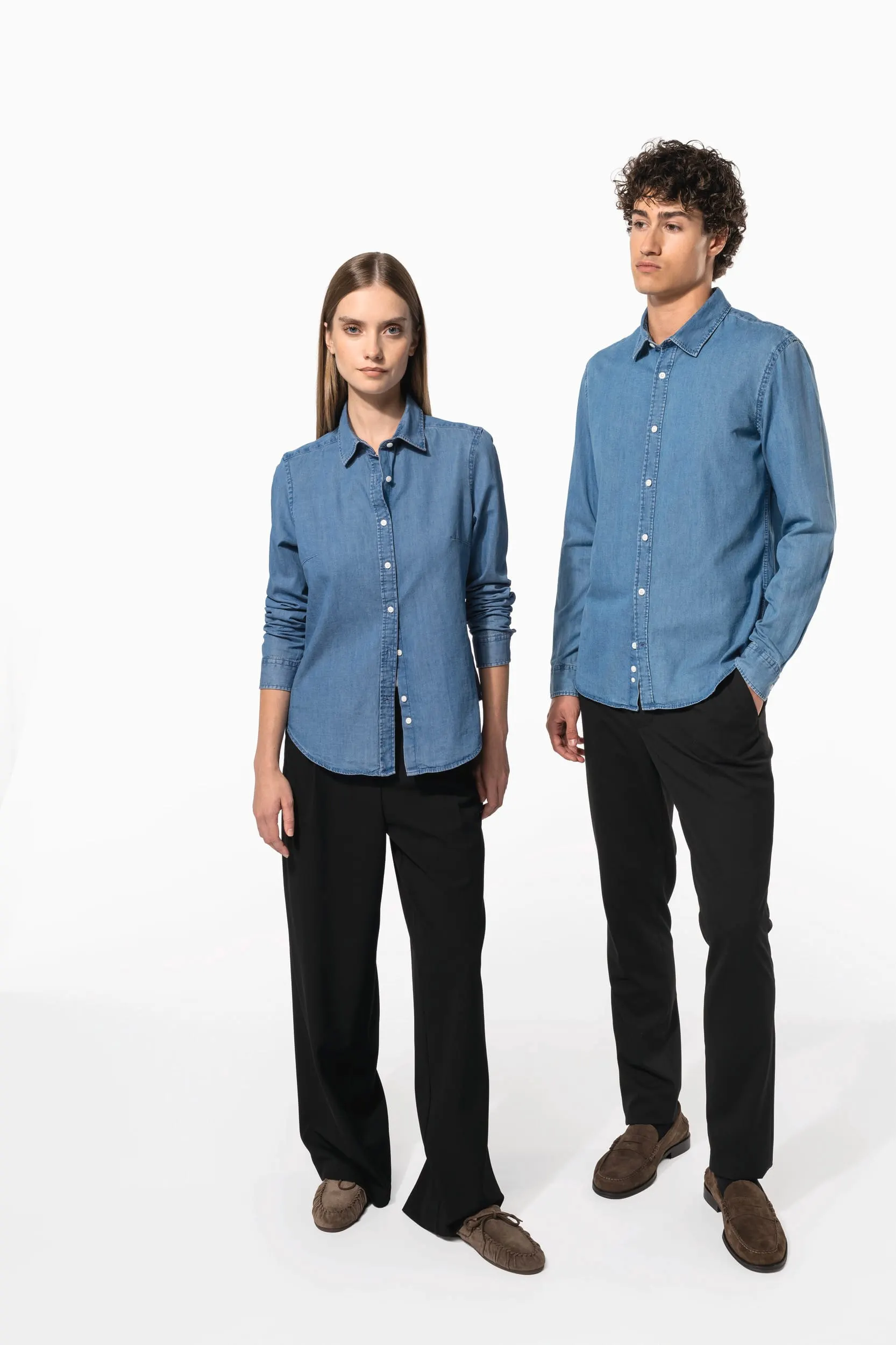 Camisa Denim mujer